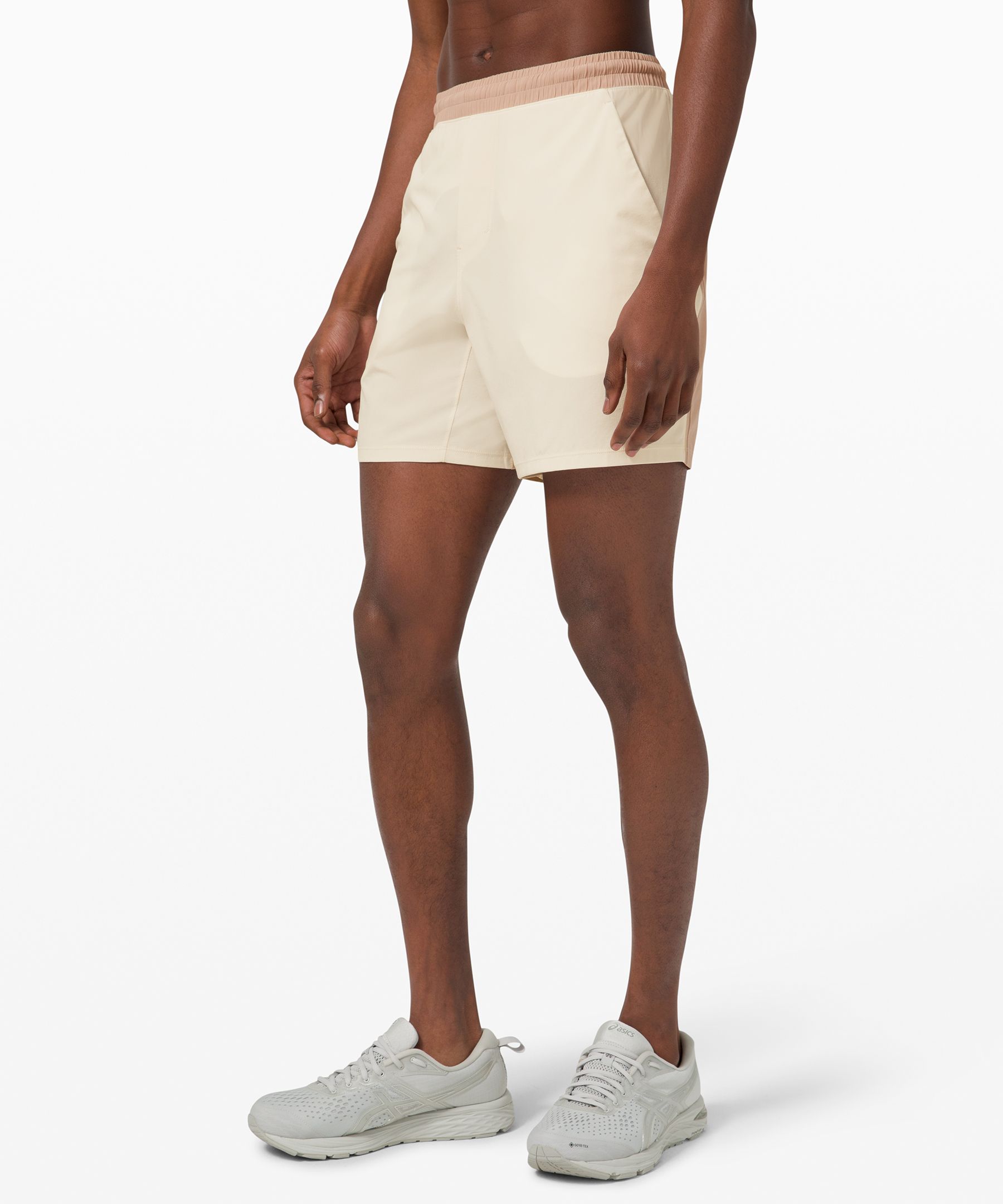 Lululemon Pace Breaker Short 7" *linerless In Brown
