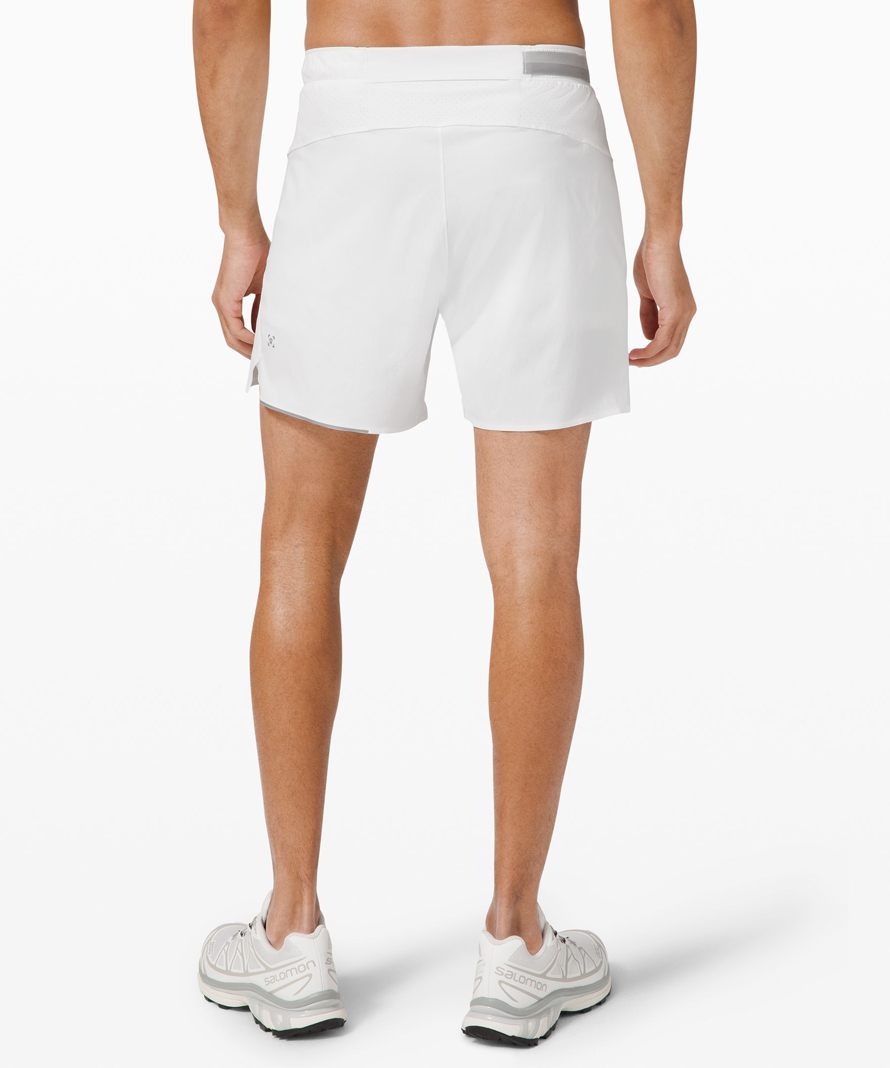 mens white lululemon shorts