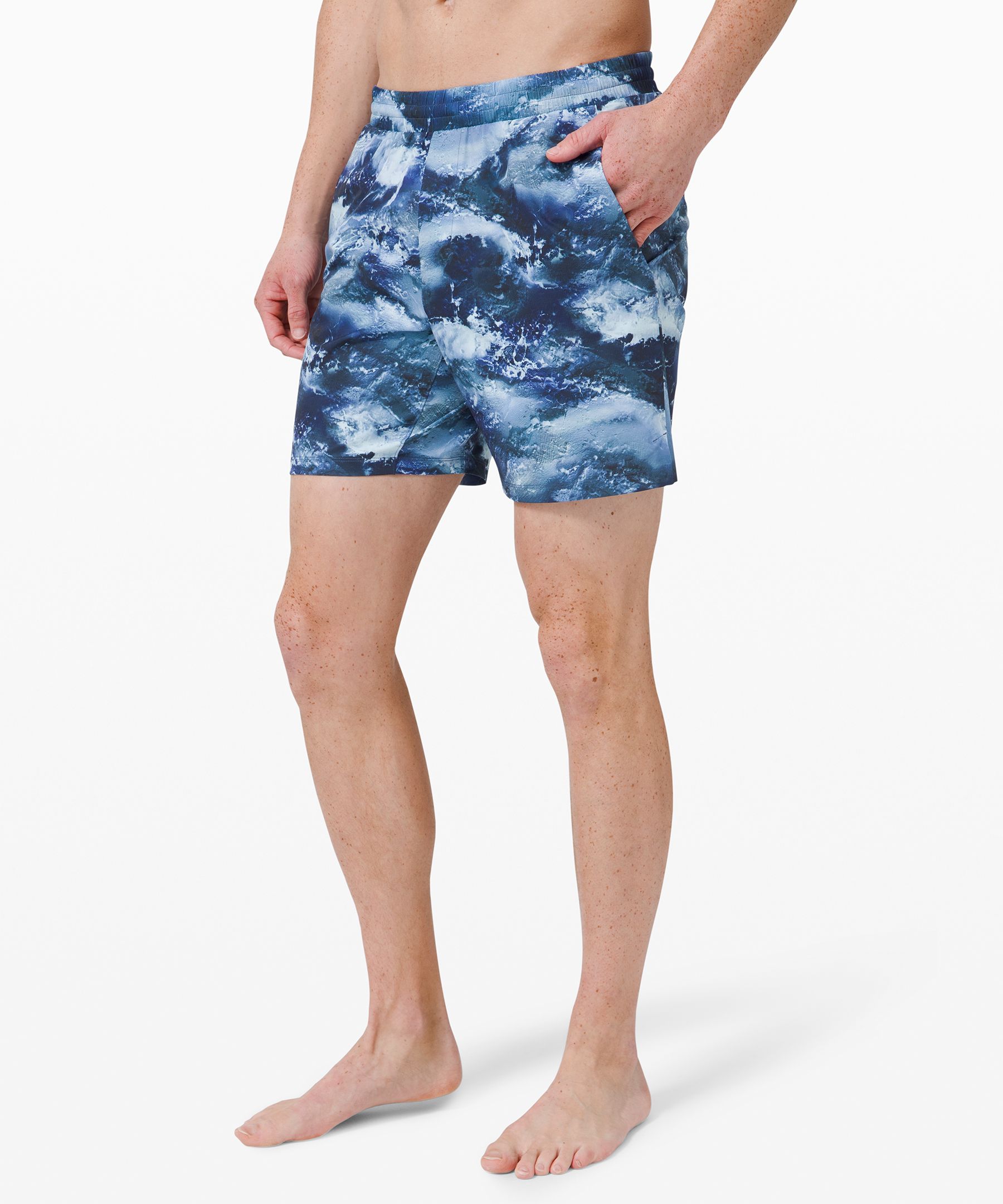 swimming in lululemon shorts