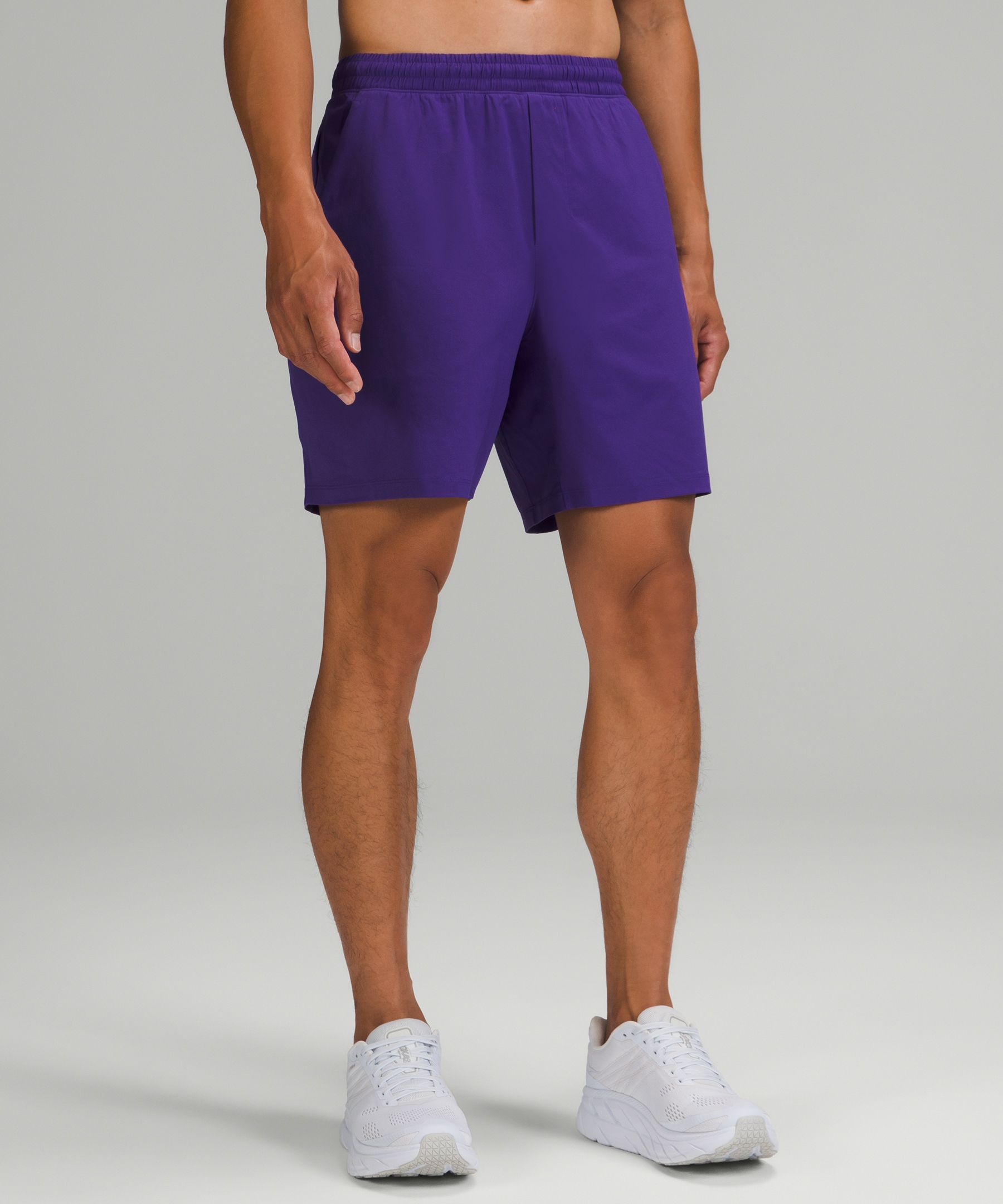 Lululemon Pace Breaker Lined Shorts 7" In Purple