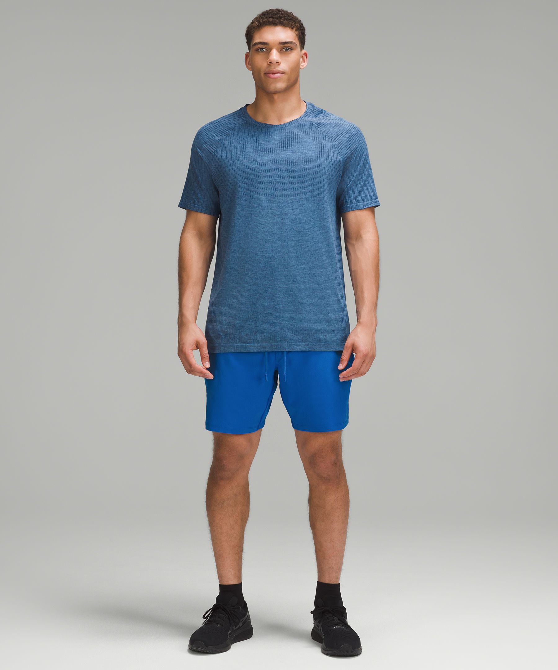 Lululemon Athletica Men's T.H.E. Short 7 in Lined Sz XXL (Black) at   Men's Clothing store