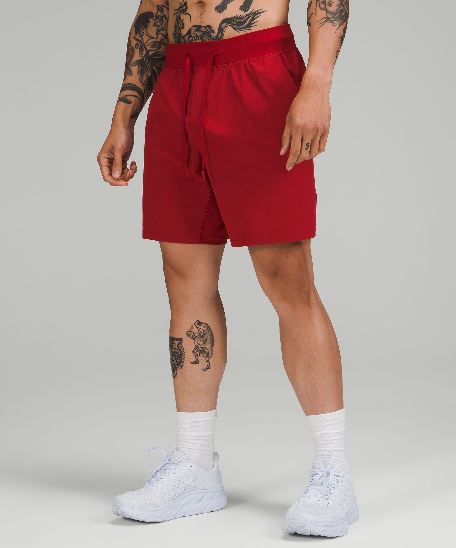 Lululemon T.h.e. Linerless Shorts 7 In Sport Red