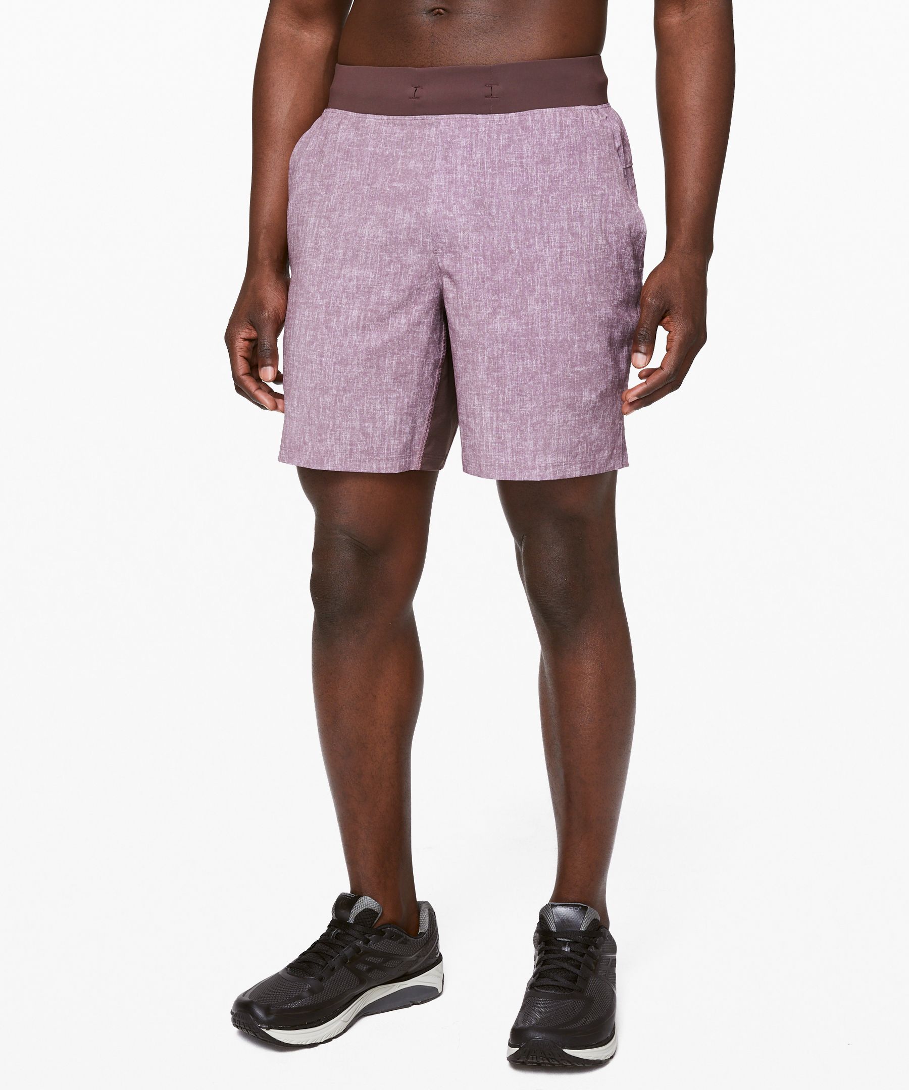 Lululemon T.h.e. Short *linerless 7" In Sunbleached Cherry Cola Multi