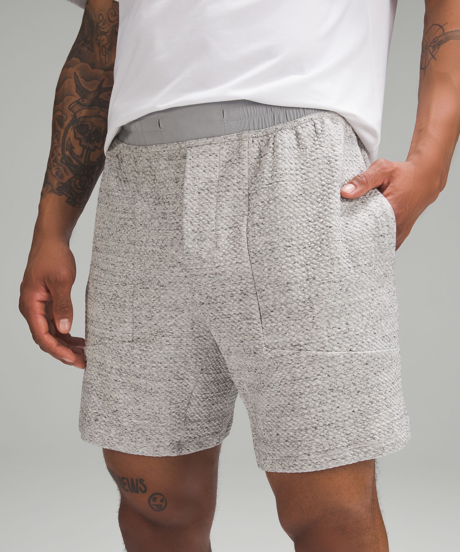 lululemon athletica At Ease Shorts 7 in Black for Men