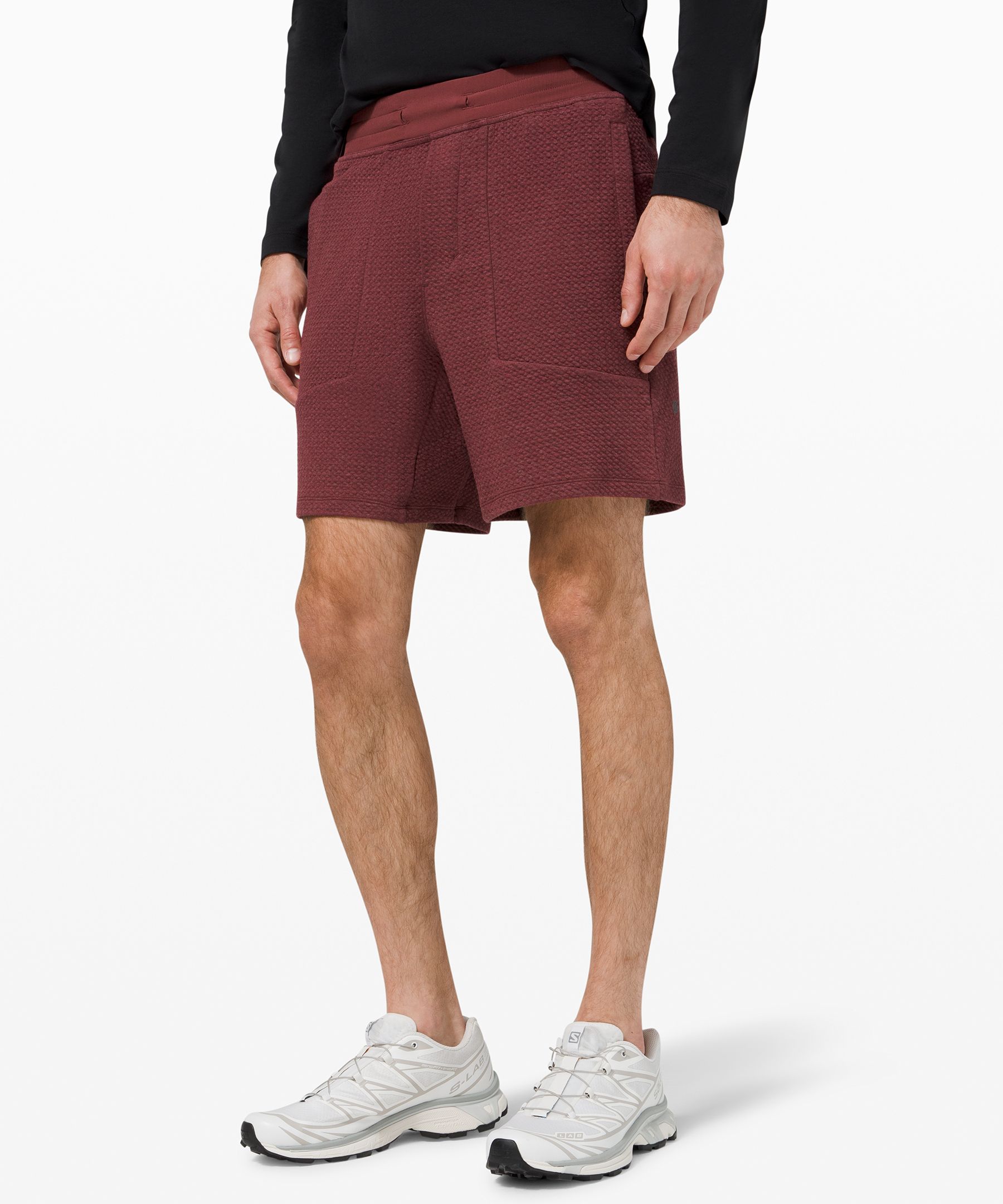 Lululemon At Ease Short 7" In Brown