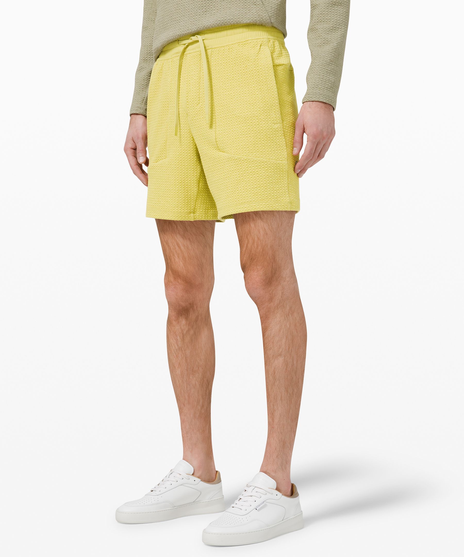 Lululemon At Ease Short 7" In Yellow