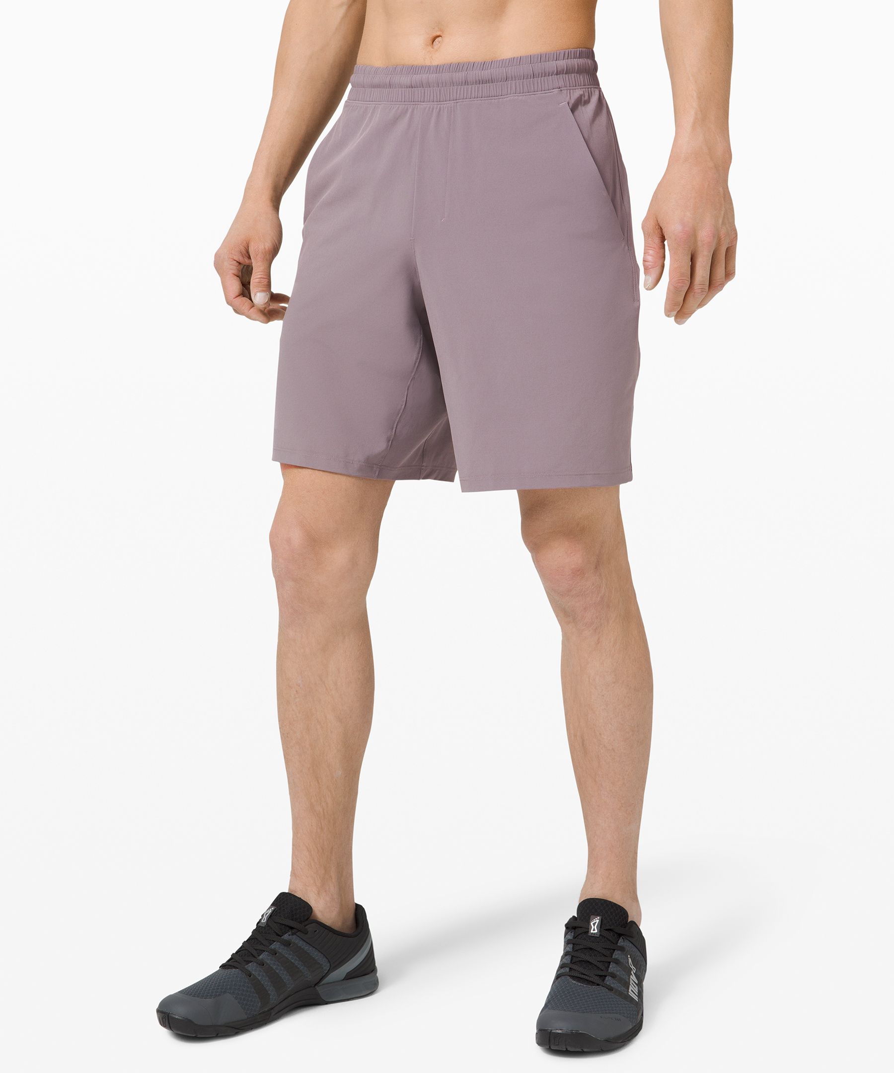 purple lululemon shorts