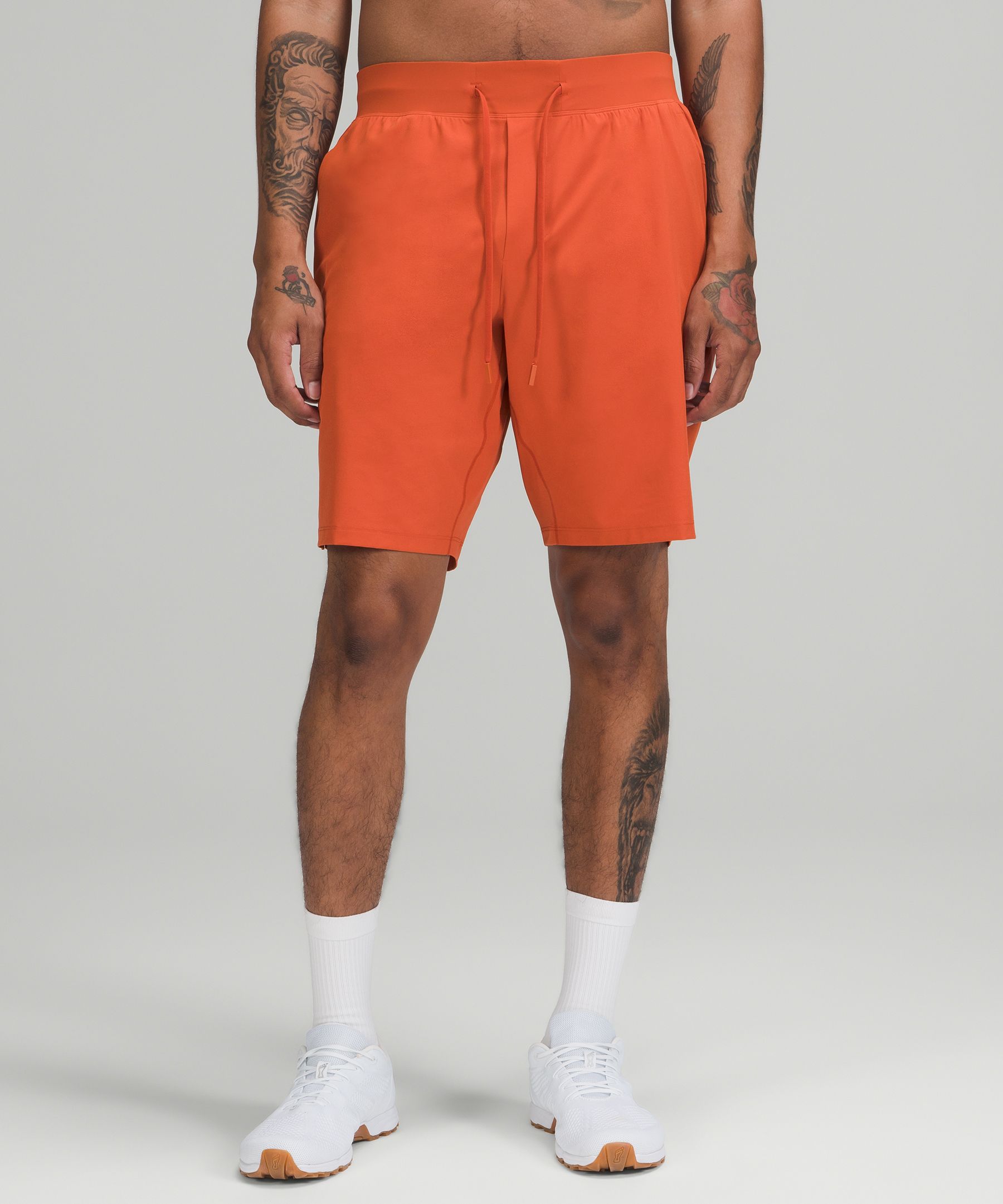 Lululemon T.h.e. Linerless Shorts 9" In Orange