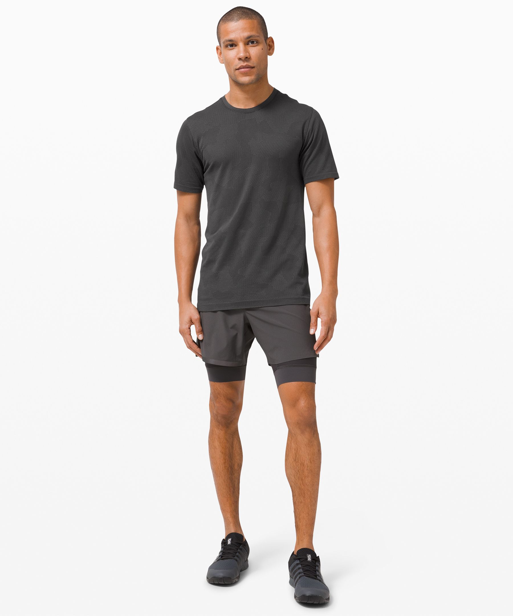 Lululemon Surge Short Mens Small 7 Lux Reflective