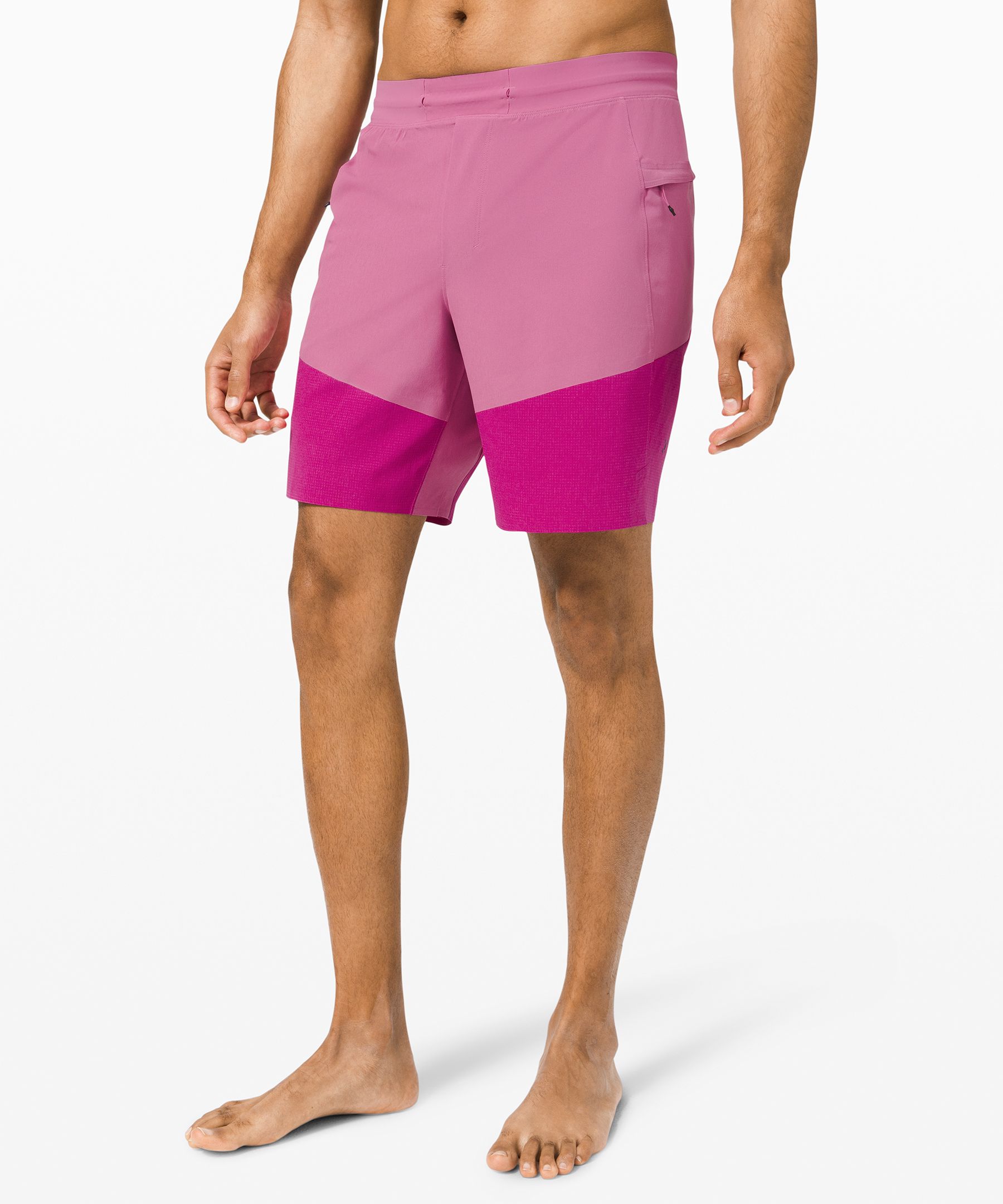 Lululemon Train To Beach Short 8" In Pink