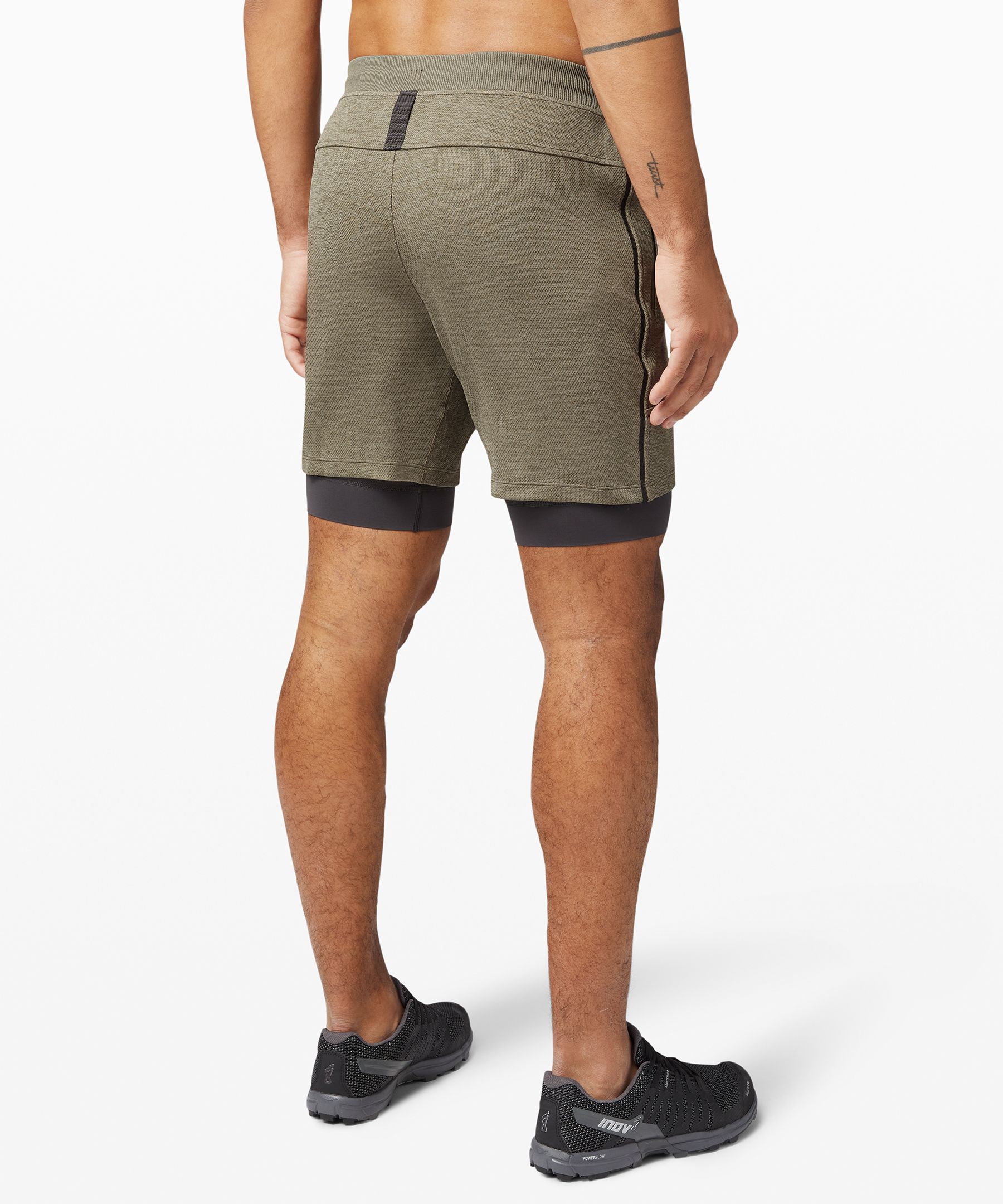 Short T.H.E. 18&nbsp;cm en maille *Doubl&eacute;