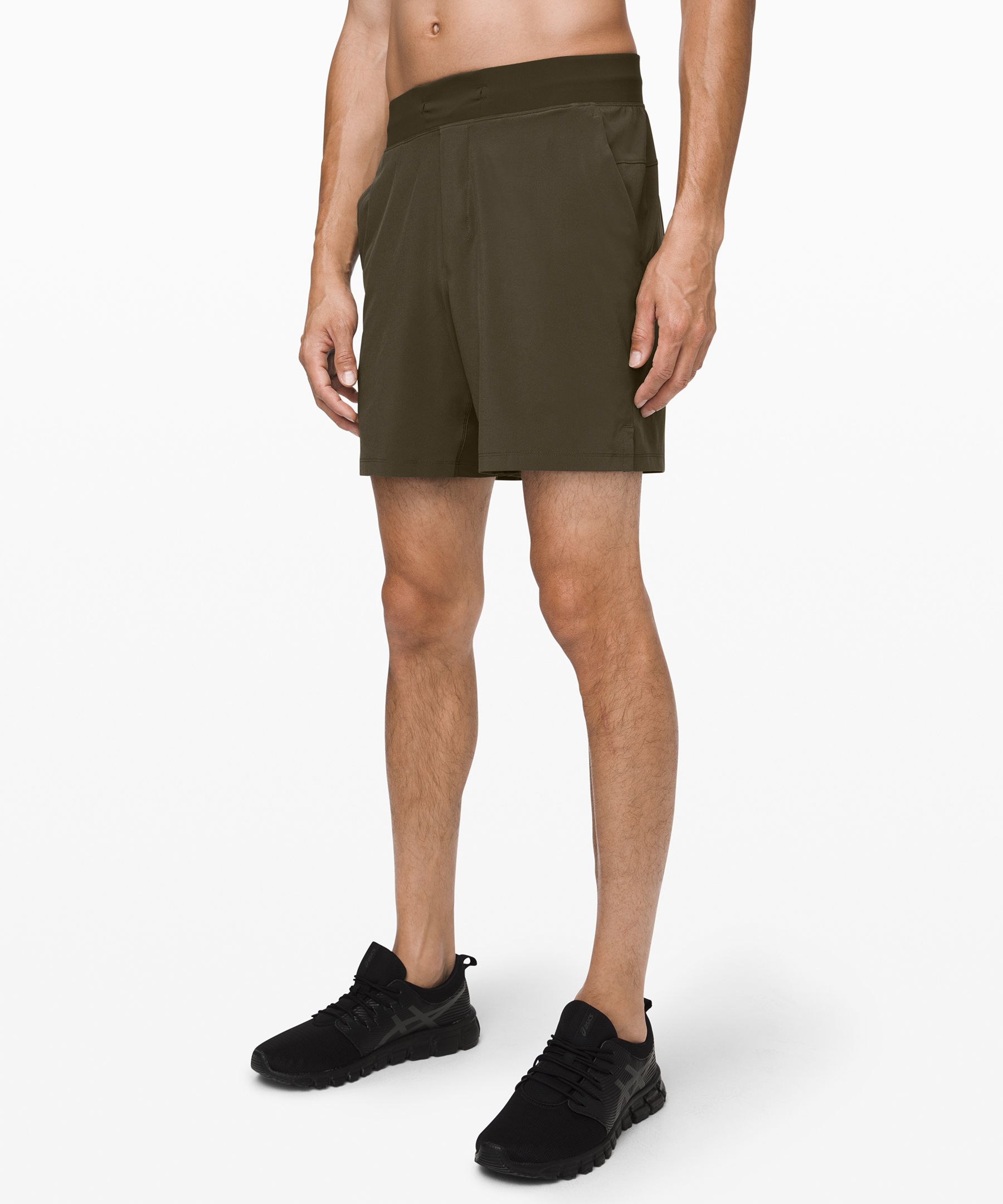 Lululemon Athletica Men's T.H.E. Short 7 in Lined Sz XXL (Black) at   Men's Clothing store