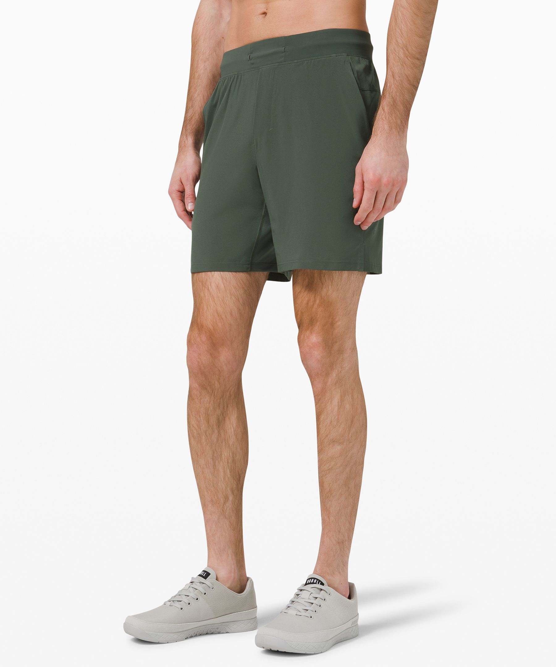 Lululemon T.h.e. Linerless Shorts 7" In Smoked Spruce