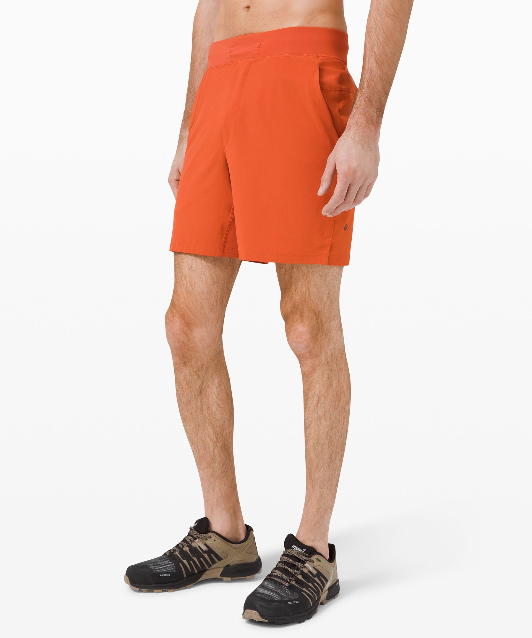 Lululemon T.h.e. Linerless Shorts 7" In Canyon Orange