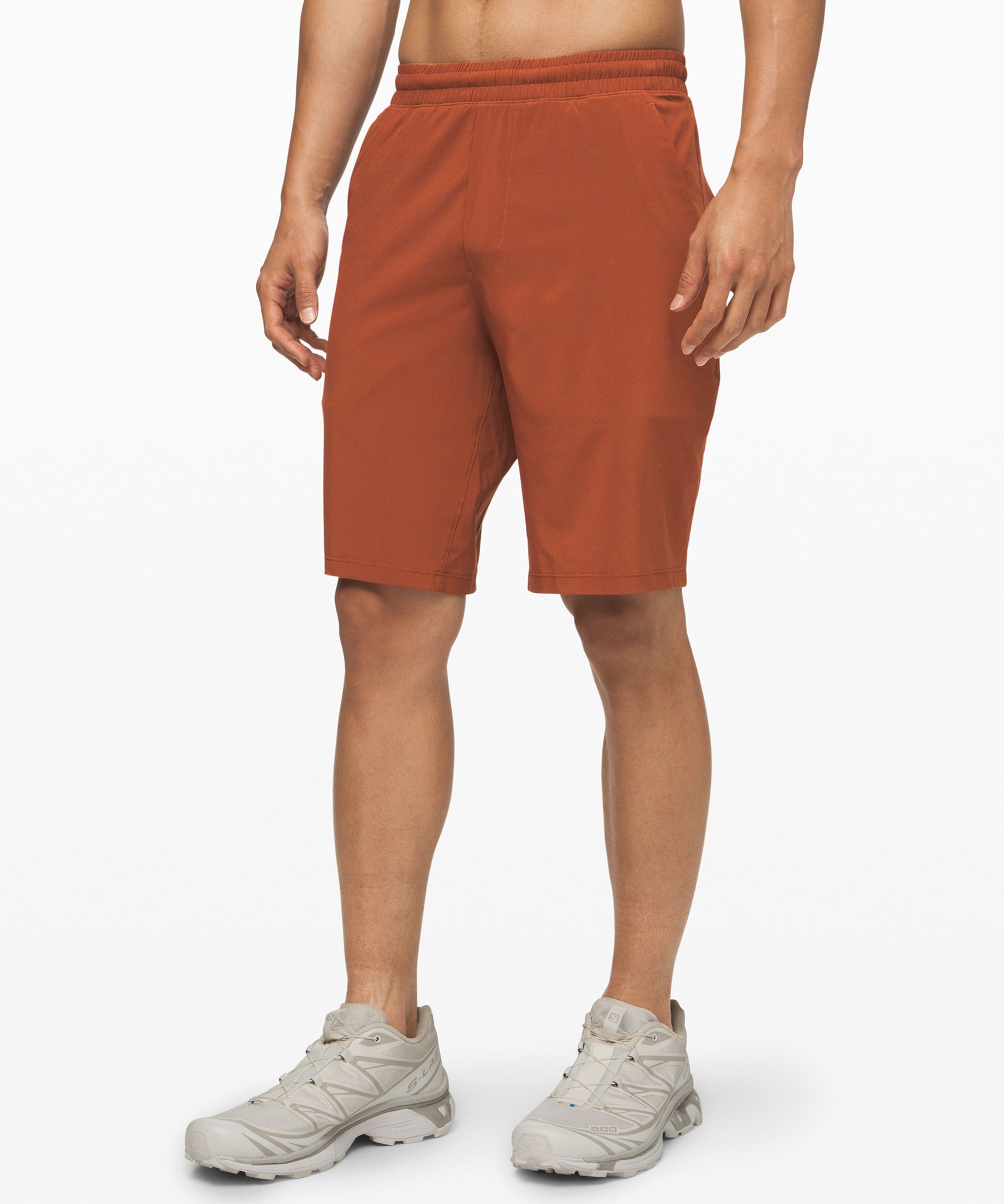 Lululemon Pace Breaker Short 9" *liner In Dark Terracotta