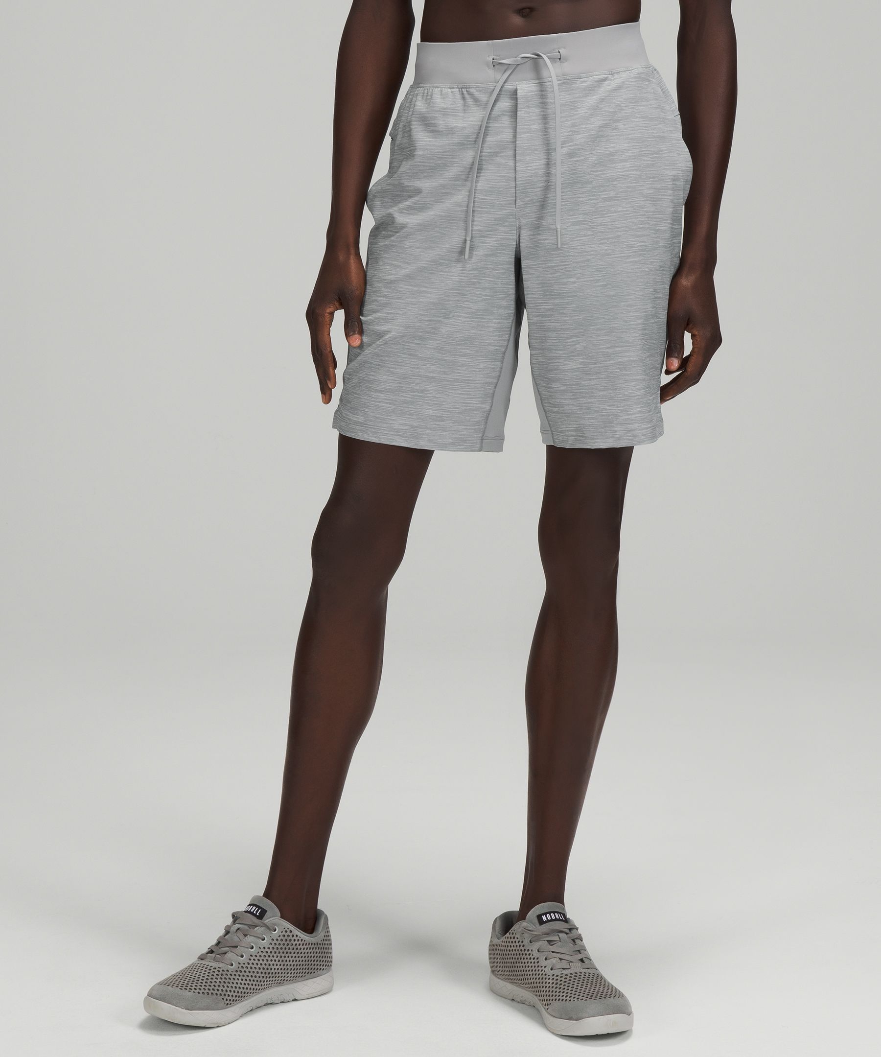 grey lululemon shorts