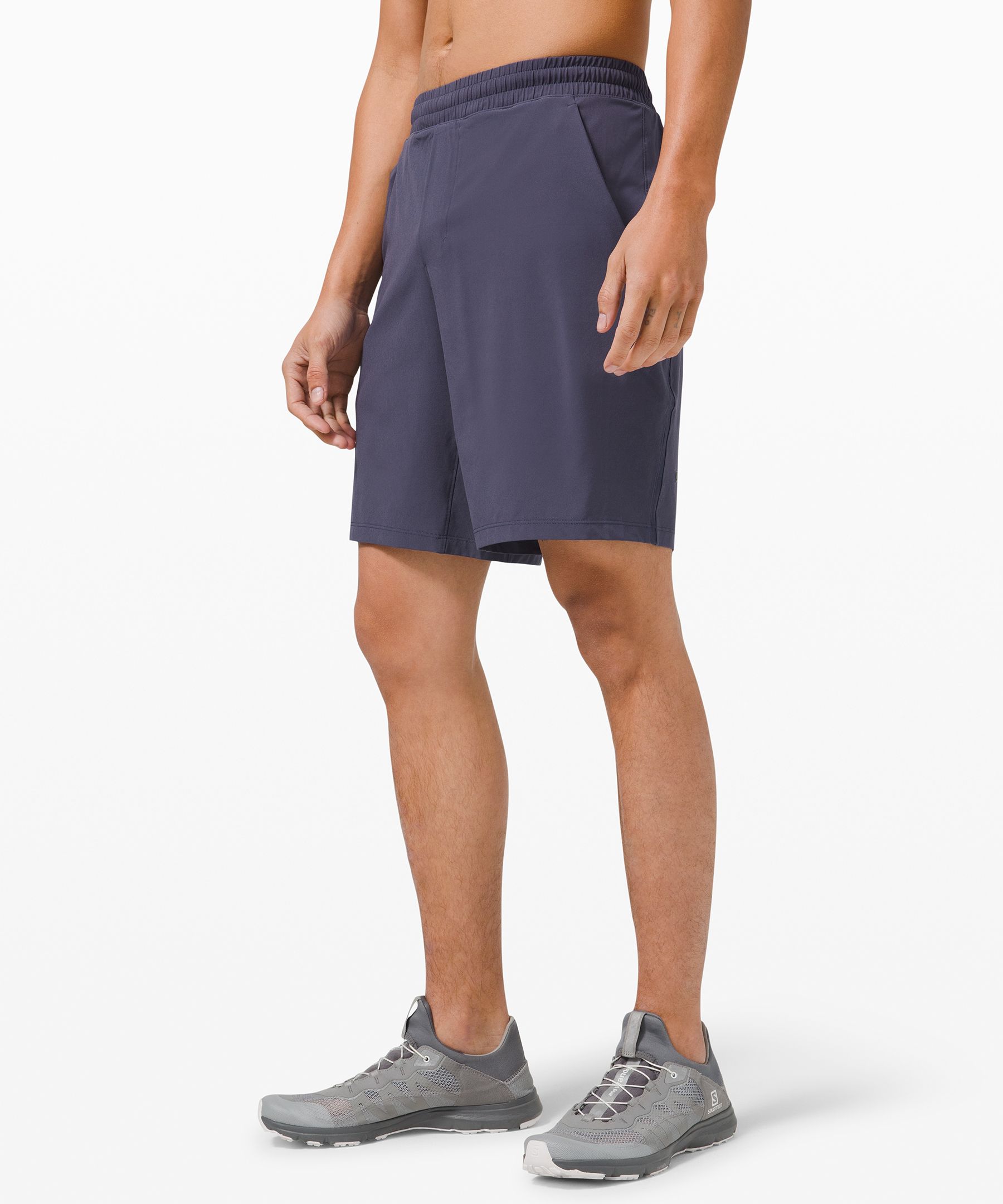 Lululemon Pace Breaker Short 9" *liner In Navy