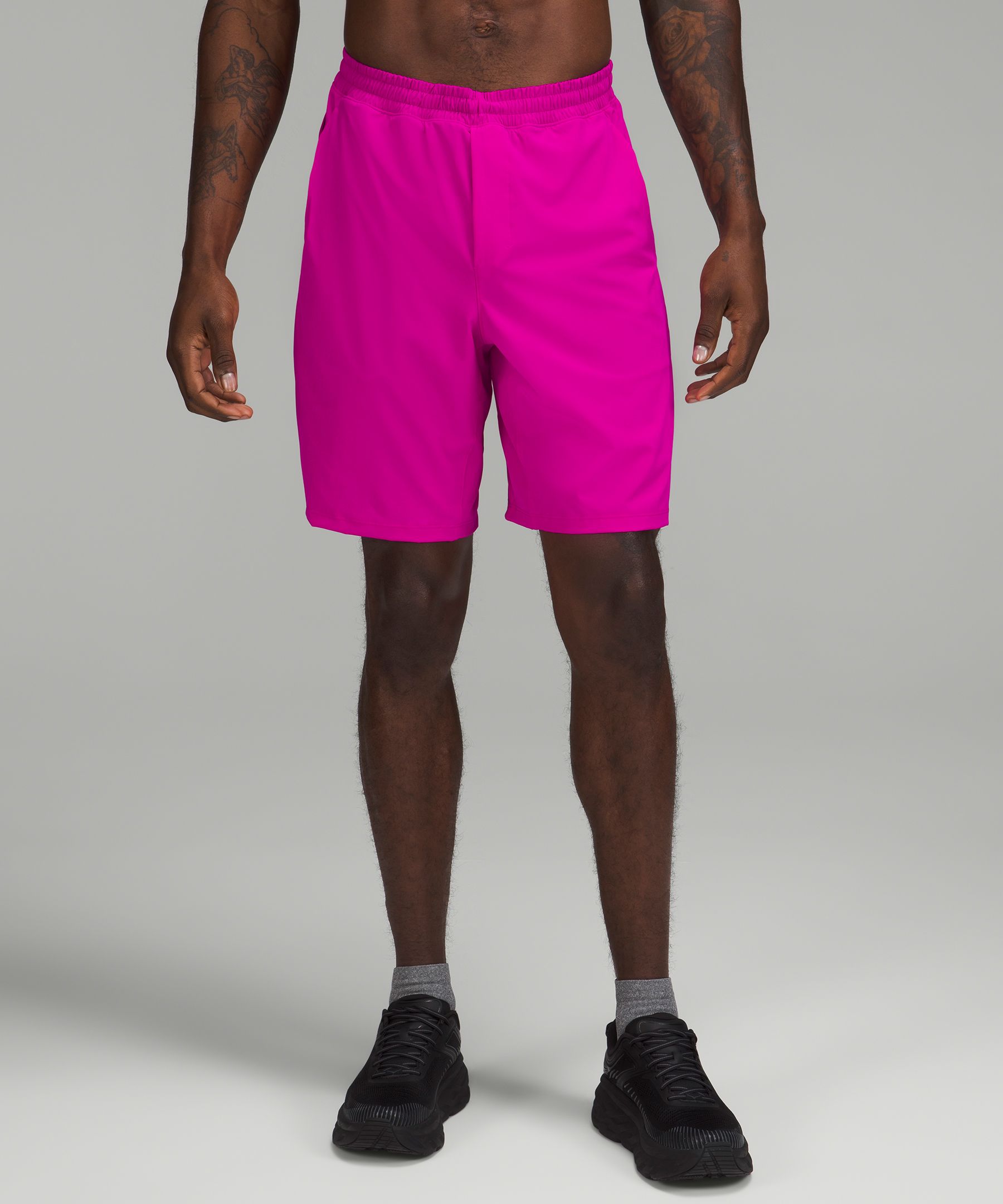 Lululemon Pace Breaker Lined Shorts 9" In Purple Highlight