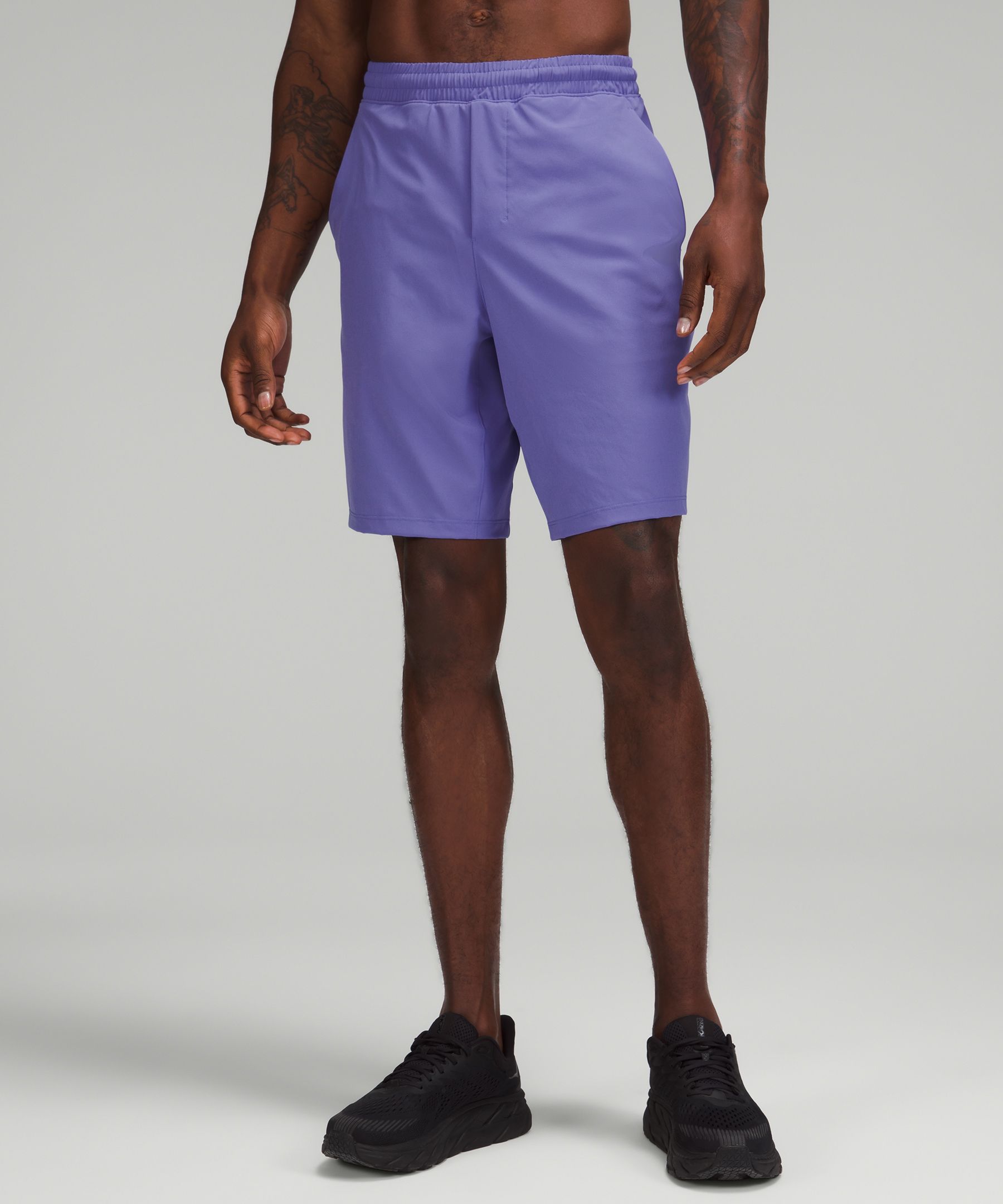 Lululemon Pace Breaker Lined Shorts 9" In Purple