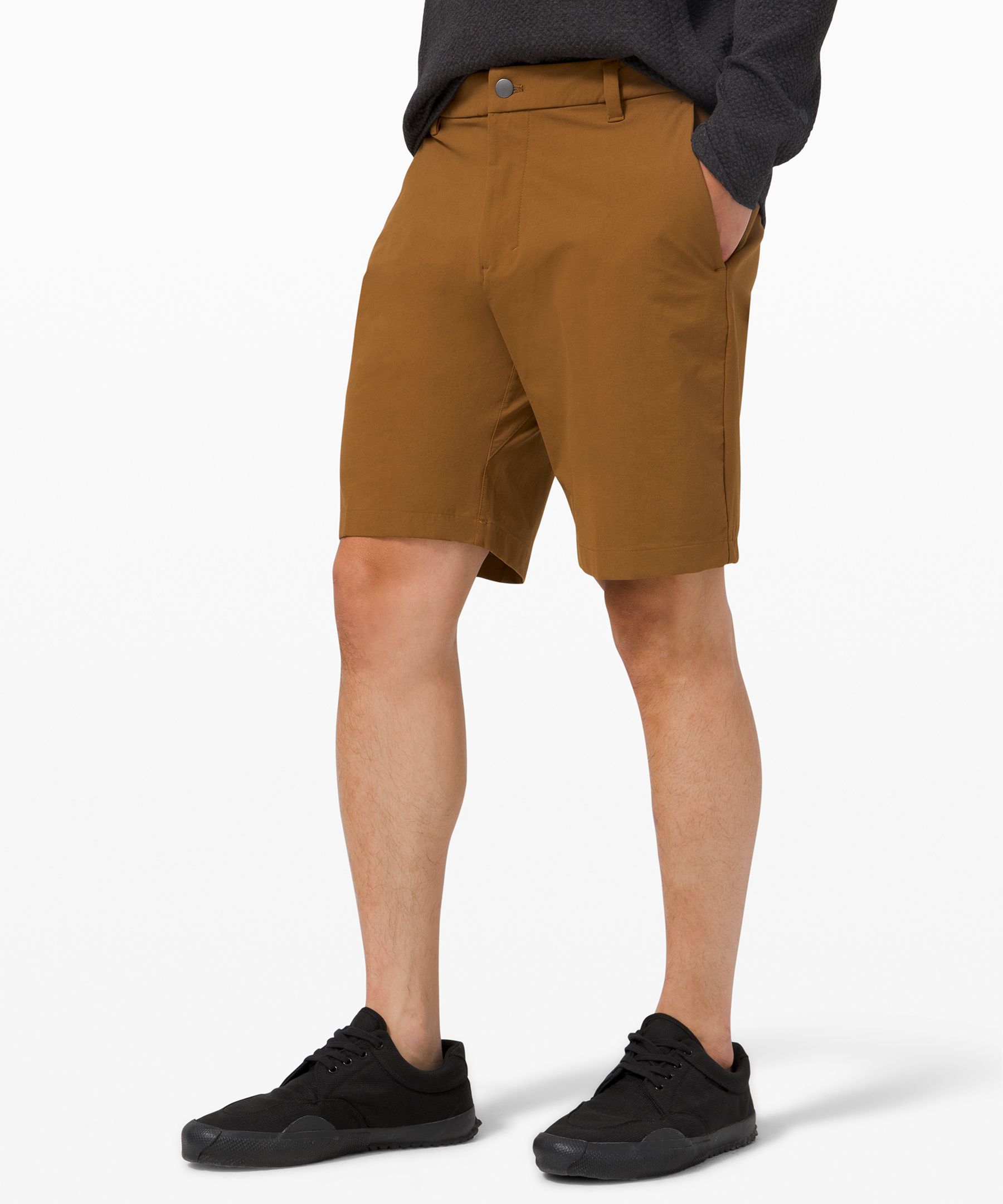 Mens khaki shorts clearance uk