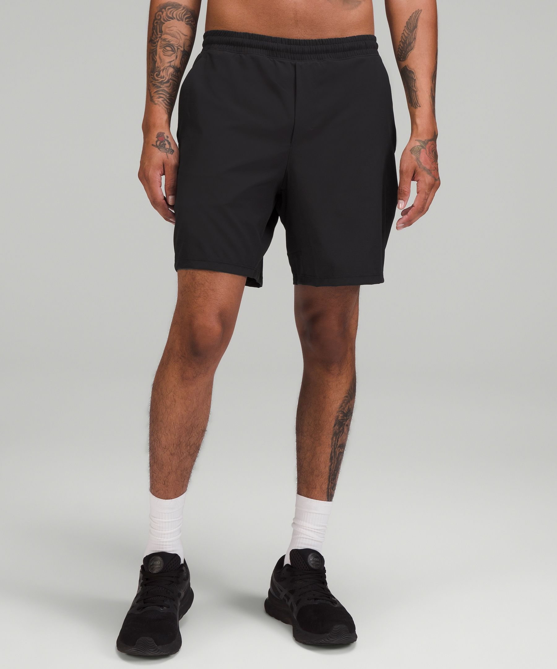 lululemon black shorts