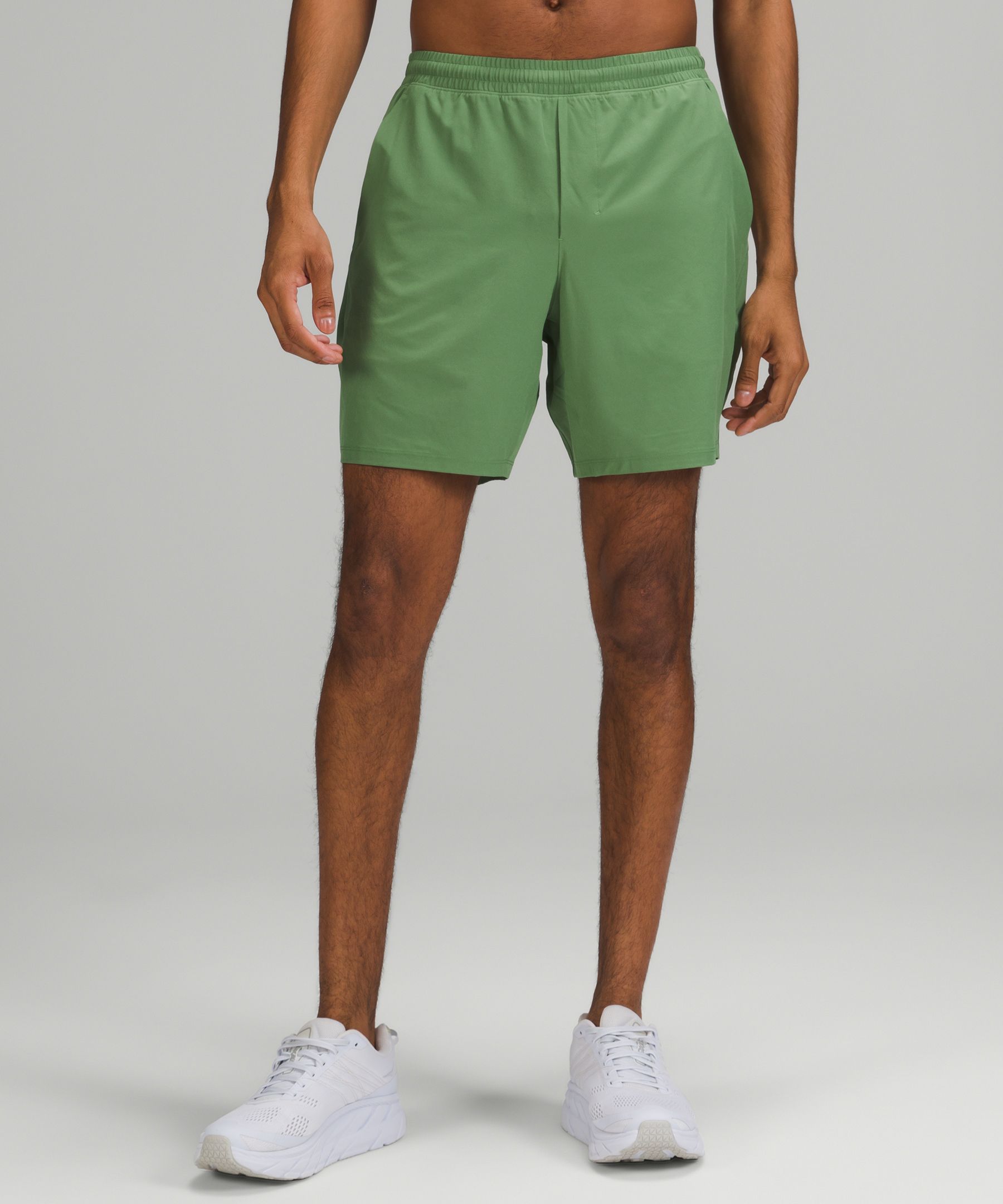 Lululemon Pace Breaker Lined Shorts 7" In Cedar Green