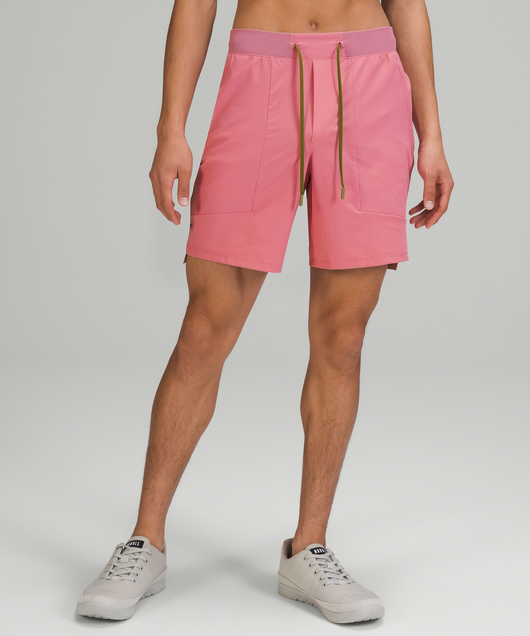Lululemon License To Train Linerless Shorts 7" In Pink Blossom