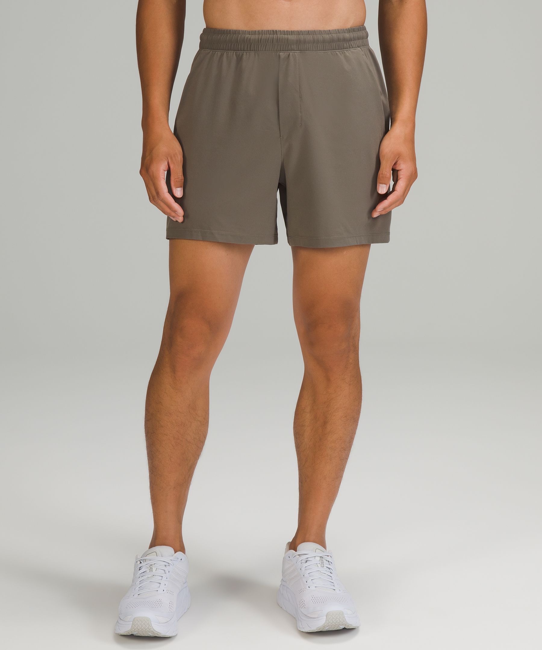 Lululemon Pace Breaker Linerless Shorts 5" In Neutrals