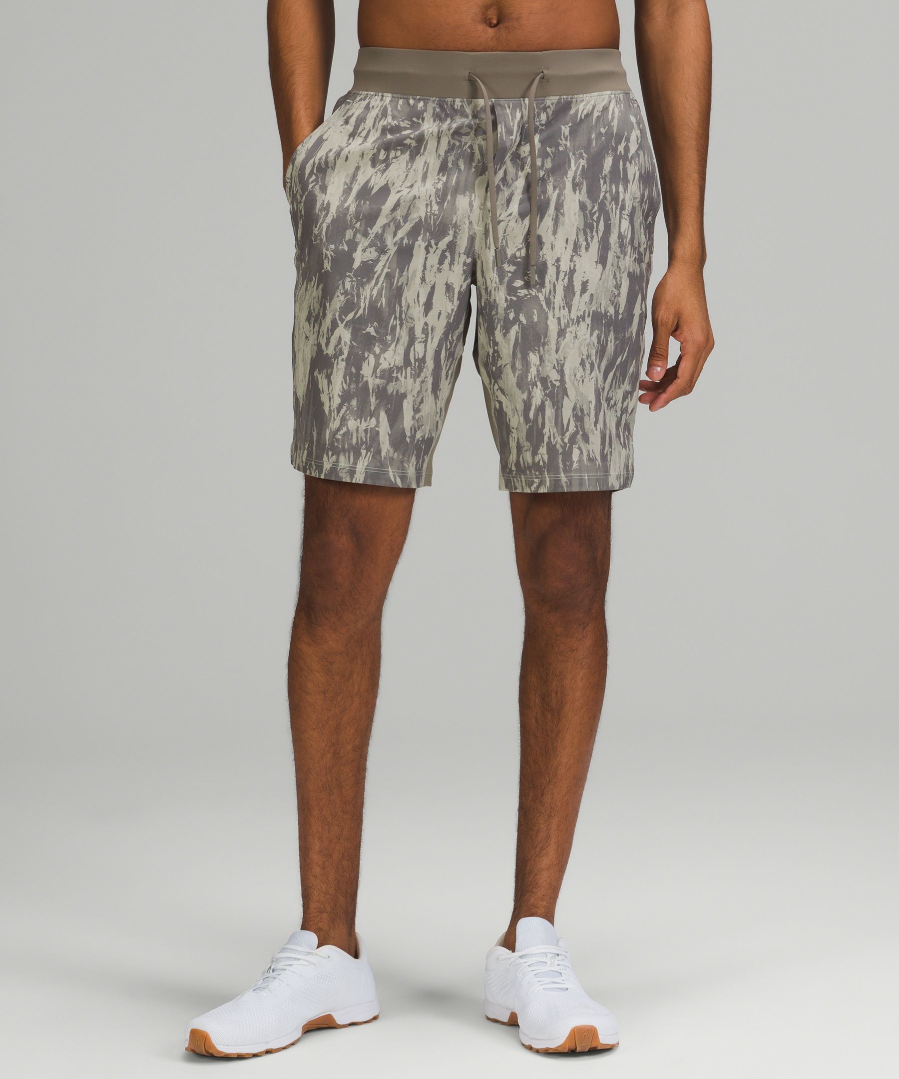 Lululemon T.h.e. Linerless Shorts 7 In Variegated Mesh Camo Max