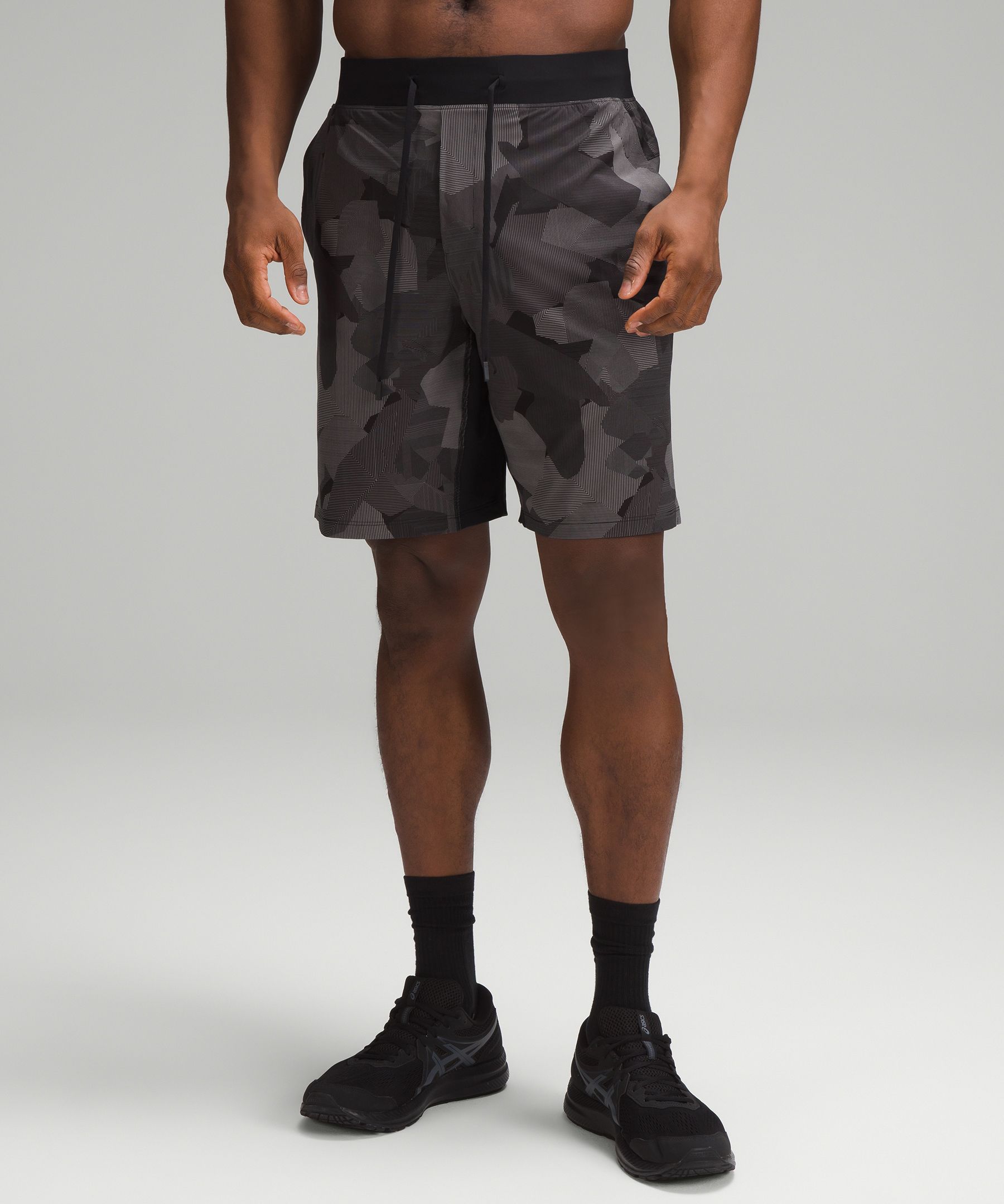 Lululemon Surge Short Light 7 *liner In Black