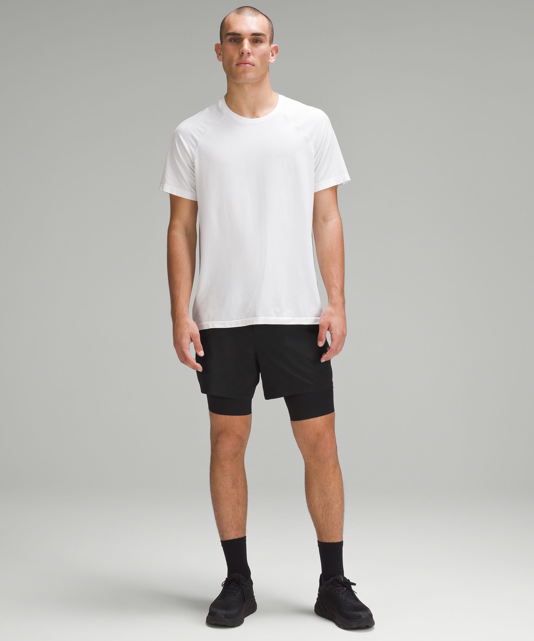 Lululemon SenseKnit Compression Running Short - Men's Medium ~ $128.00 Grey