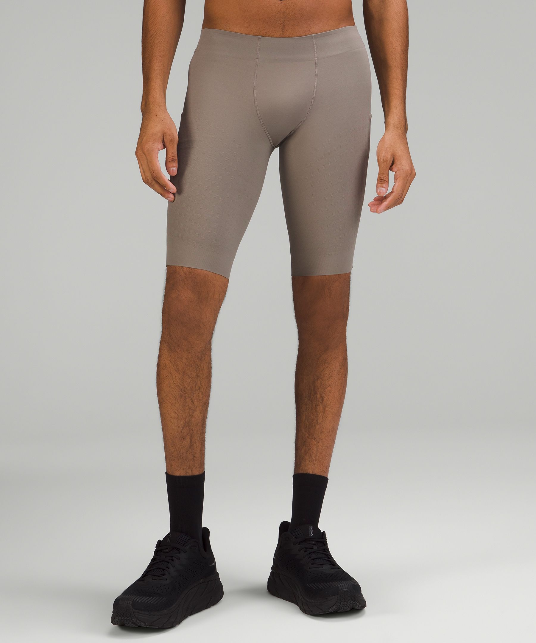 Lululemon SenseKnit Compression Running Short - Men's Medium ~ $128.00 Grey