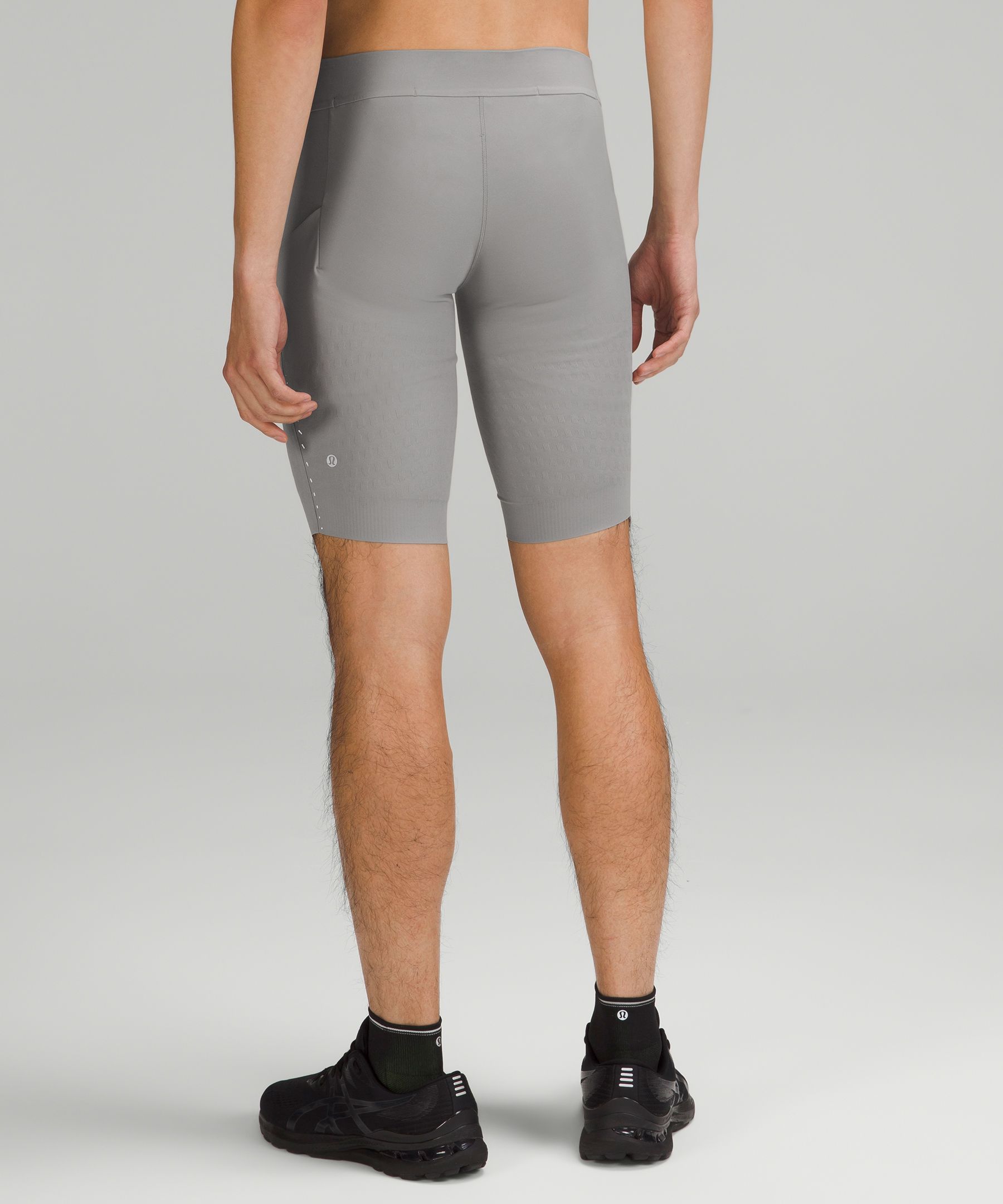 Lululemon SenseKnit Running High-Rise Short 10 - Rhino Grey