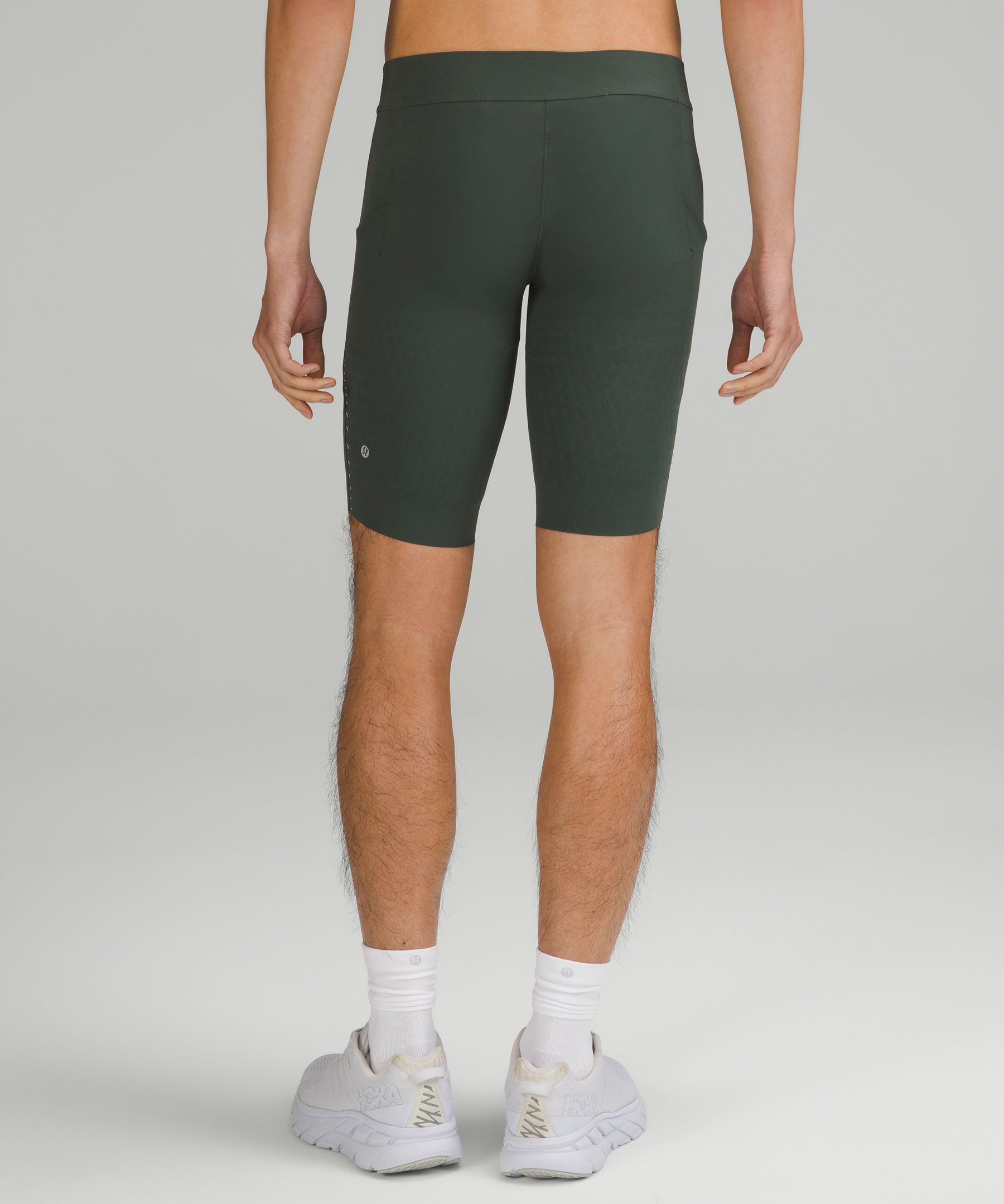 Lululemon SenseKnit Compression Running Short - Men's Medium ~ $128.00 Grey