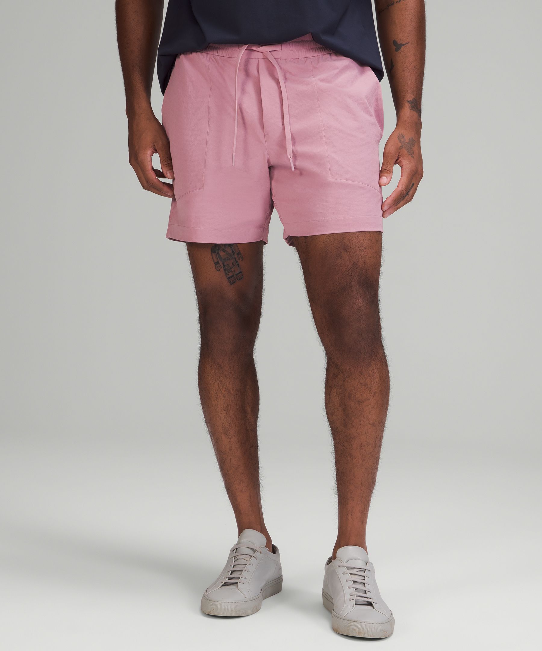 Lululemon Bowline Shorts 5" Stretch Ripstop In Pink
