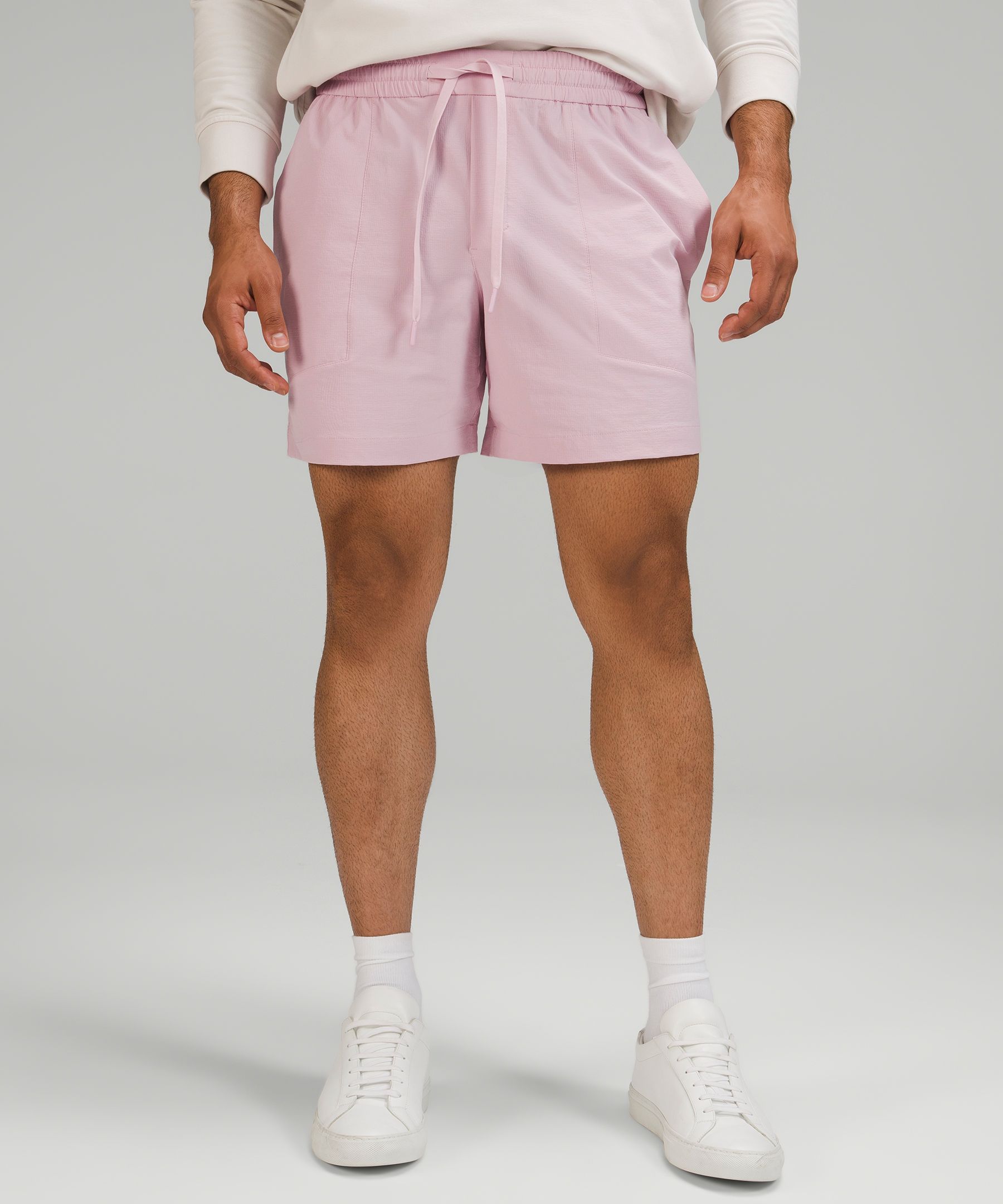 Lululemon Bowline Shorts 5" Stretch Ripstop In Pink