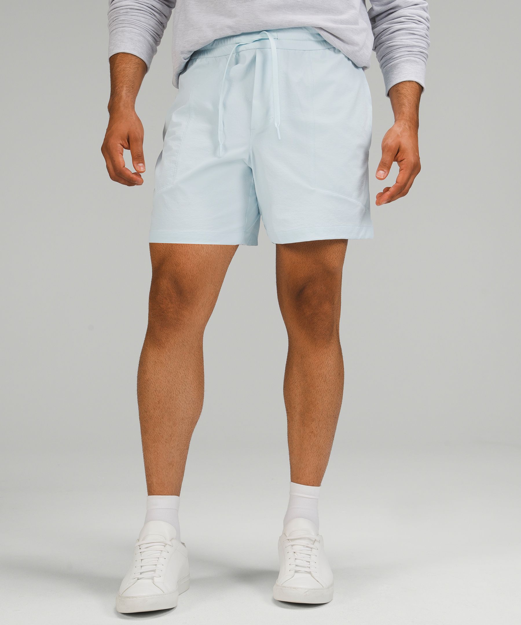 Lululemon Bowline Shorts 5" Stretch Ripstop In Blue