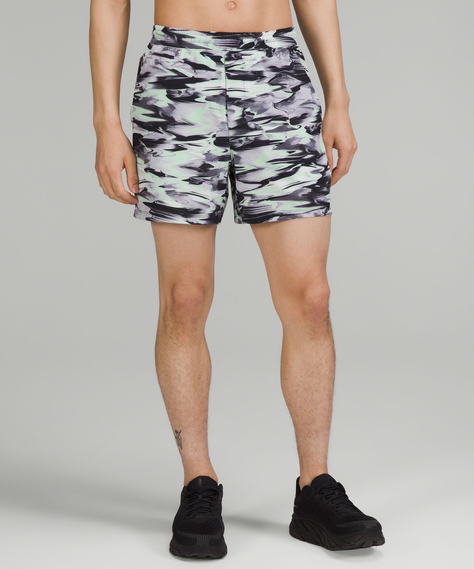 Lululemon Pace Breaker Linerless Shorts 5" In Paint Glide ModeSens