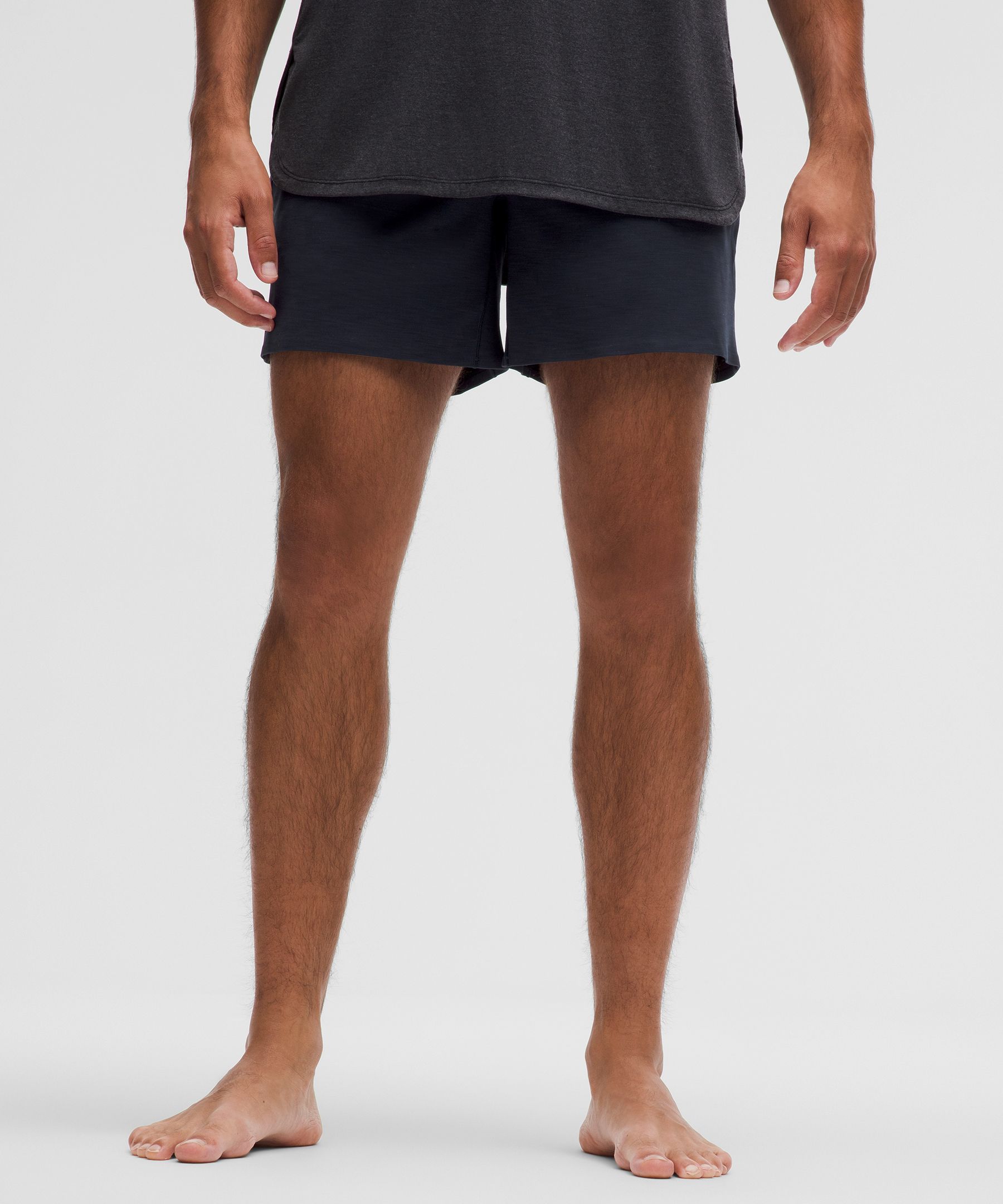 Lululemon Balancer Shorts 6" In Heathered True Navy