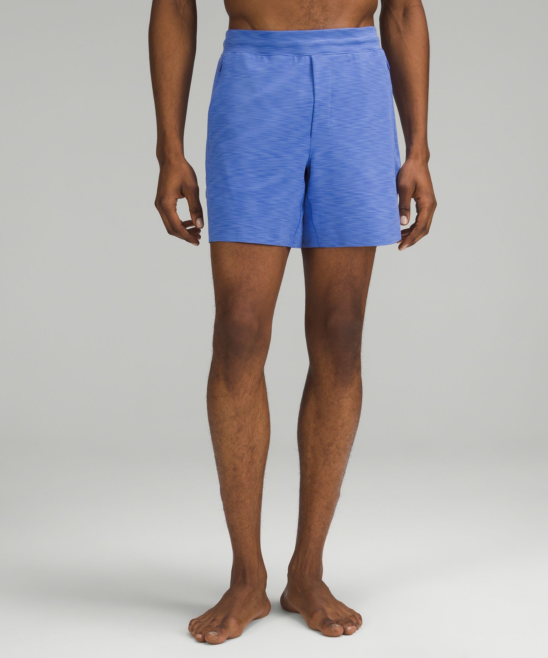 Lululemon Balancer Shorts 6" In Blue