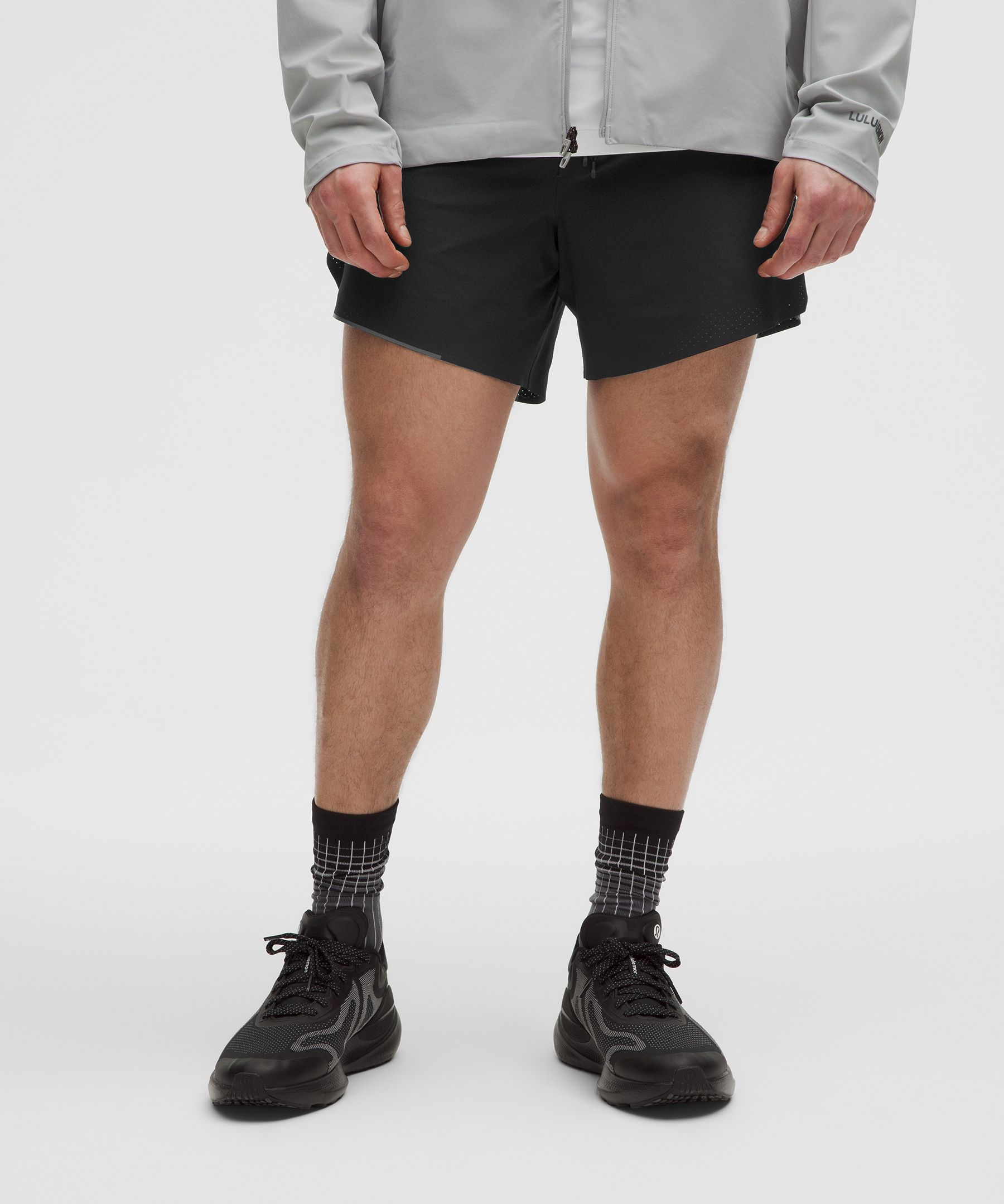 Lululemon athletica SenseKnit Composite Running Short, Men's Shorts