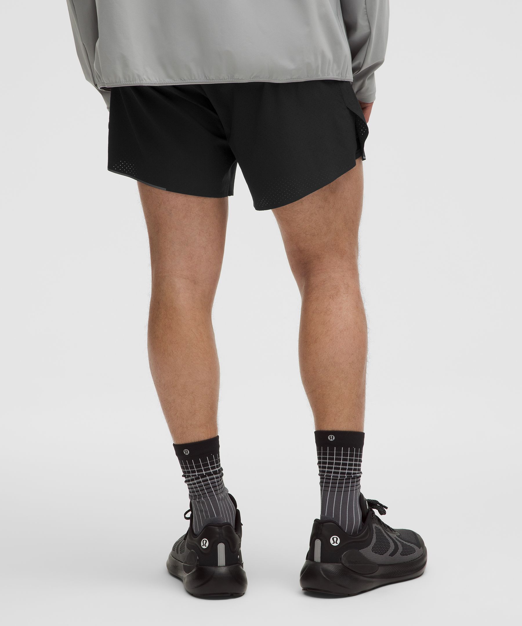 Lululemon SenseKnit Compression Running Short - Men's Medium ~ $128.00 Grey