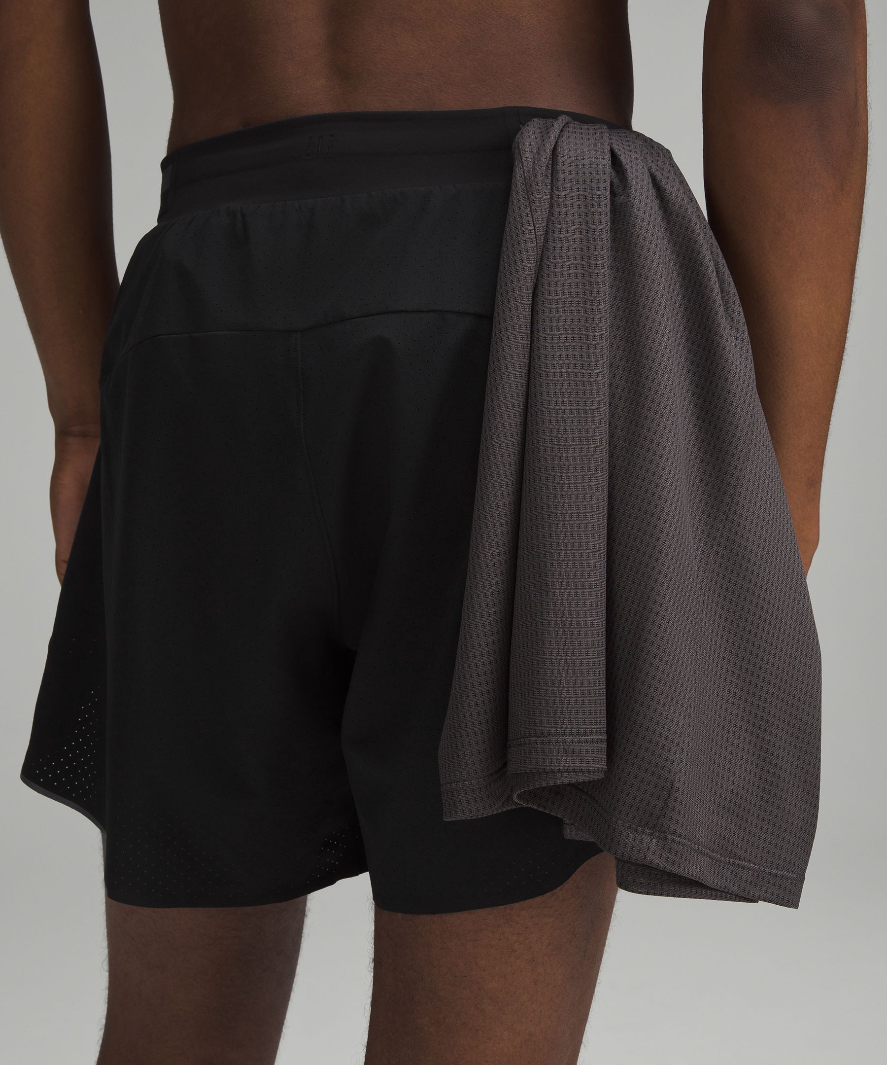 Shop Lululemon Fast And Free Lined Shorts 6" In Black