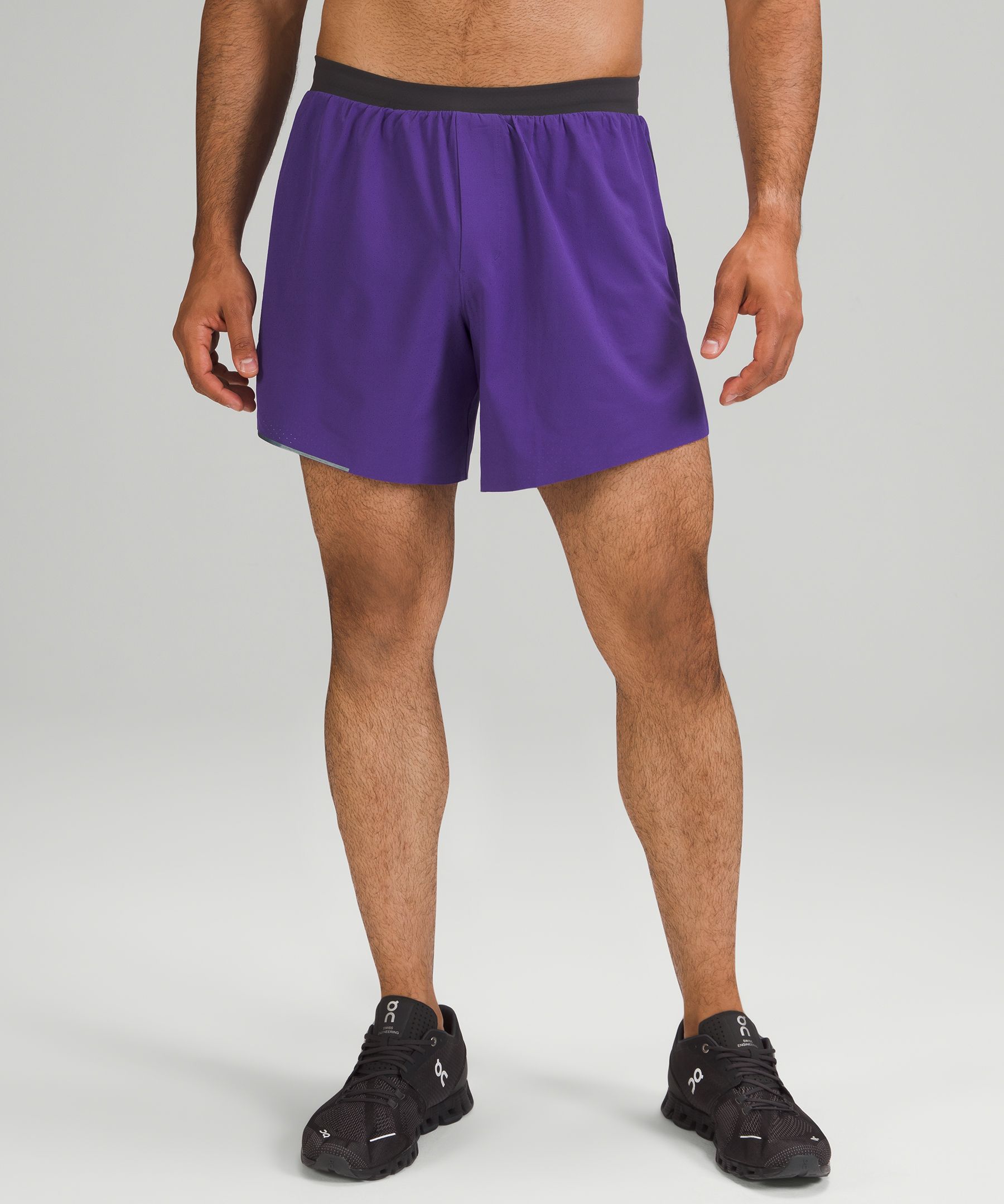 Lululemon Fast And Free Lined Shorts 6" In Petrol Purple