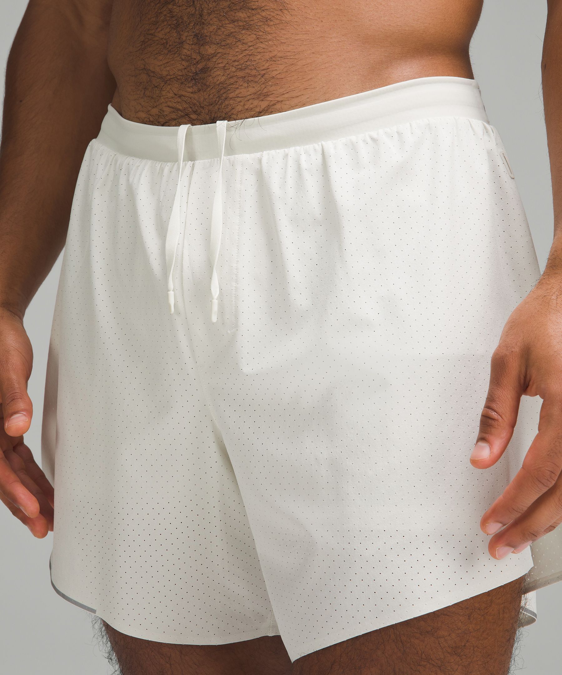 Lululemon mens white on sale shorts