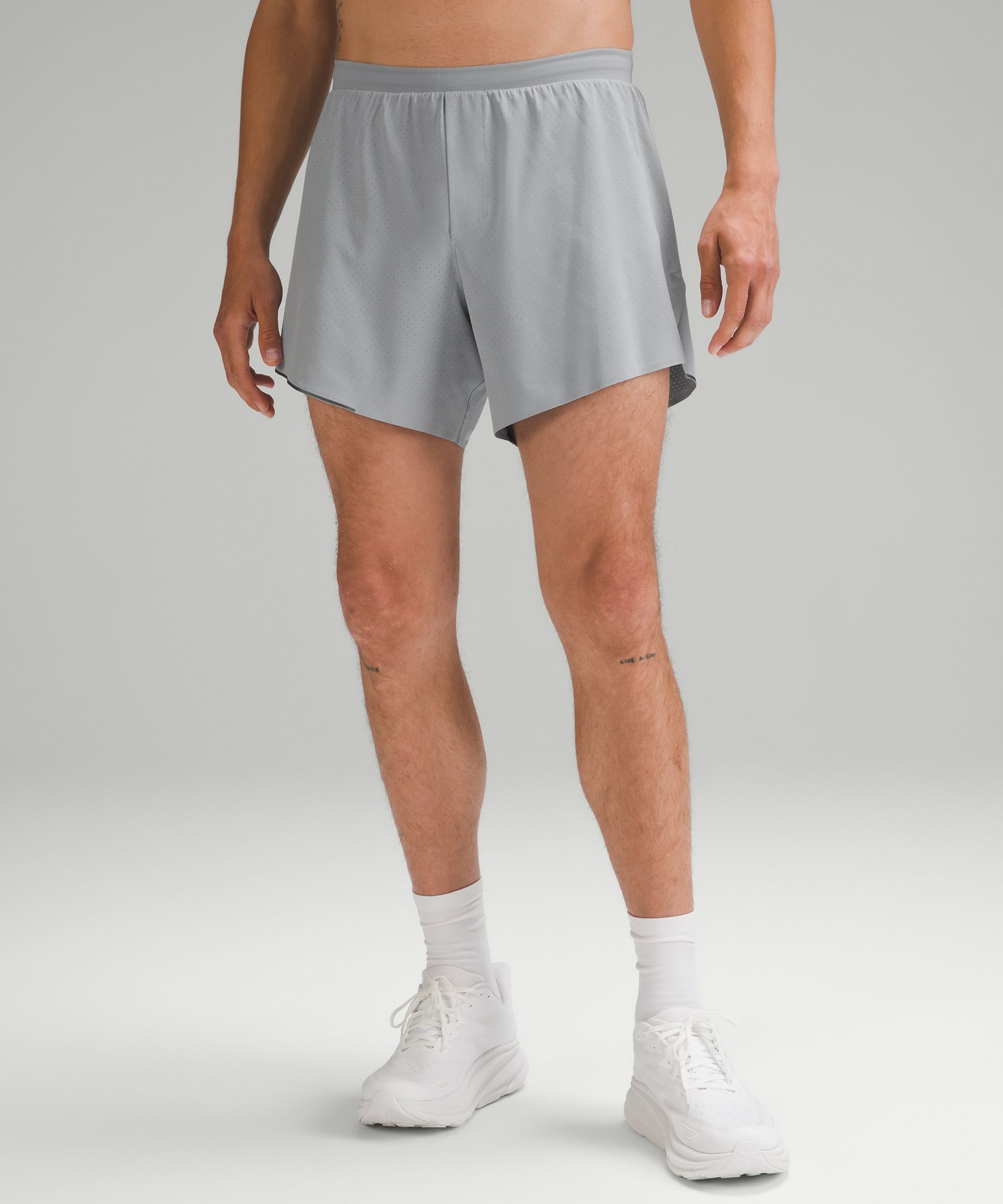Lululemon Fast And Free Short *Non-Reflective - Sporadic Black Rhino Grey  Size 6 - $51 (25% Off Retail) - From A