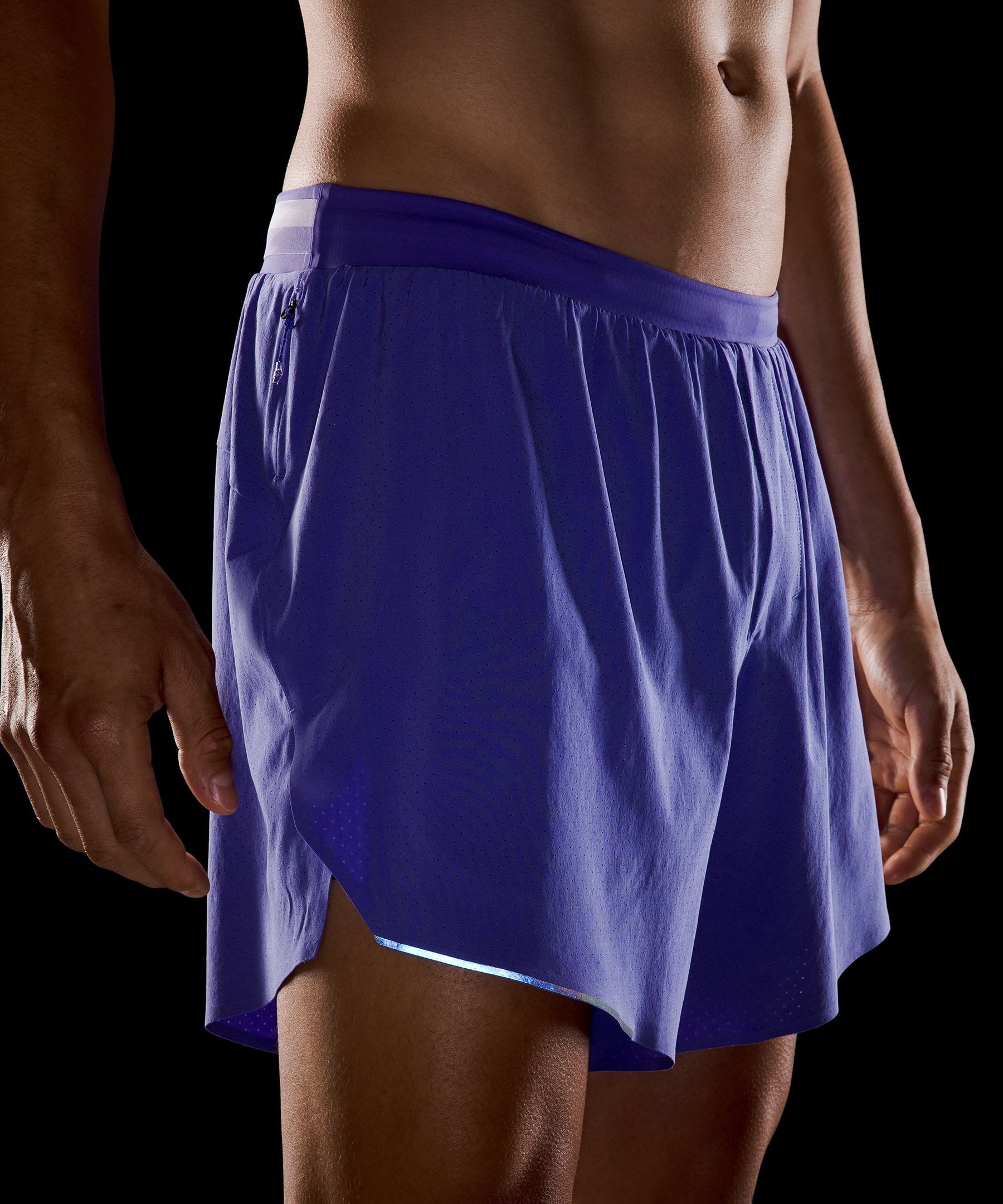 Shop Lululemon Fast And Free Lined Shorts 6" In Charged Indigo