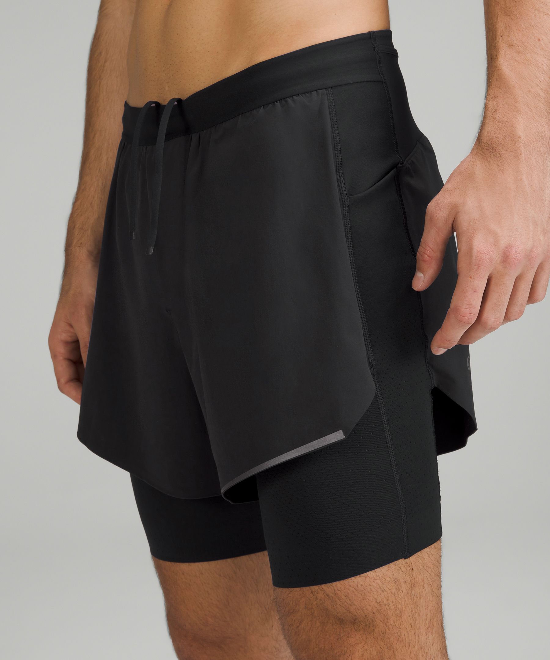 Lululemon athletica SenseKnit Composite Running Short