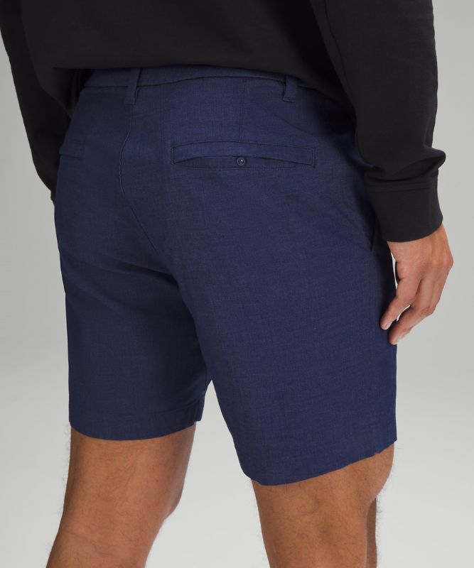 Pantalones cortos de corte clásico Comission, 18 cm *Tejido Oxford