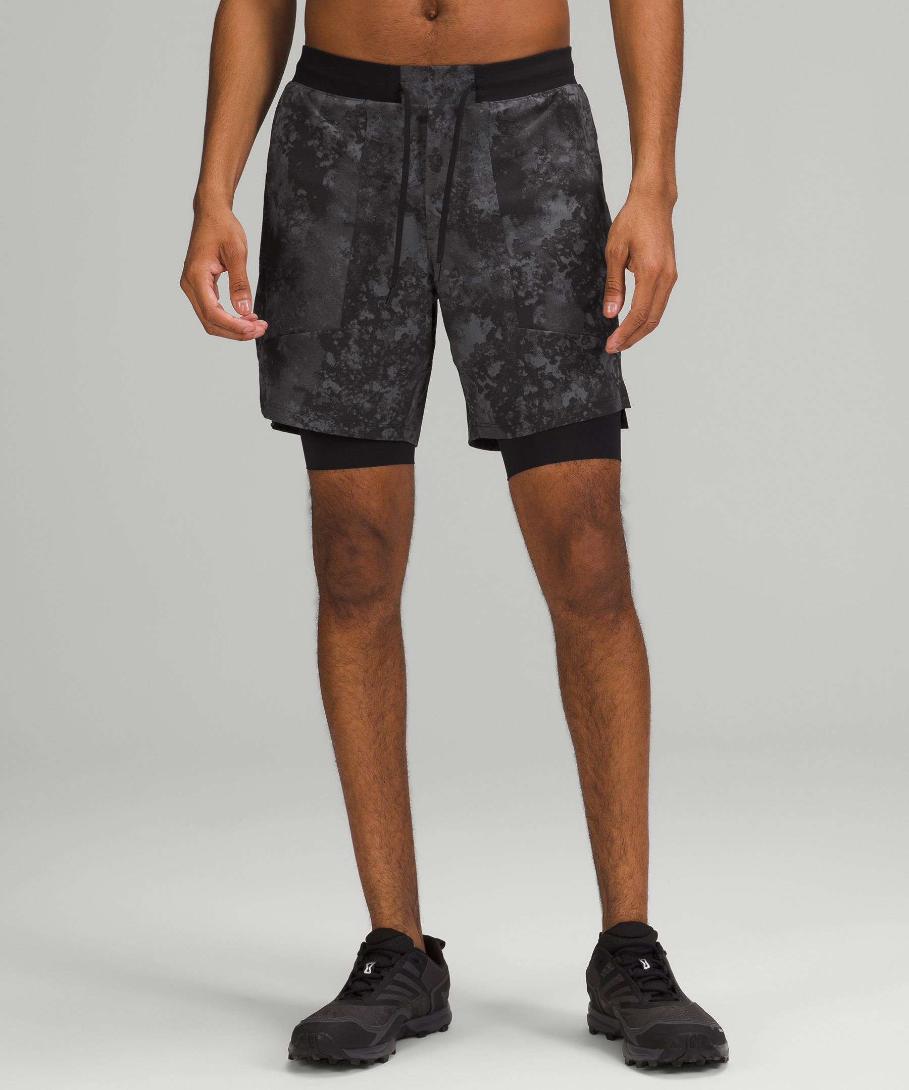 Lululemon License To Train Lined Short 7"